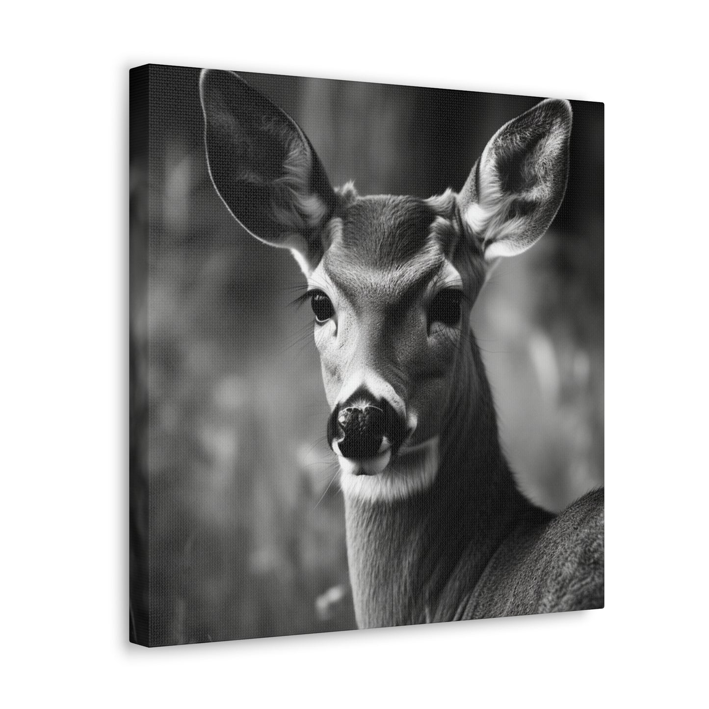 "Black & White Doe" Hunting Wall Art - Weave Got Gifts - Unique Gifts You Won’t Find Anywhere Else!