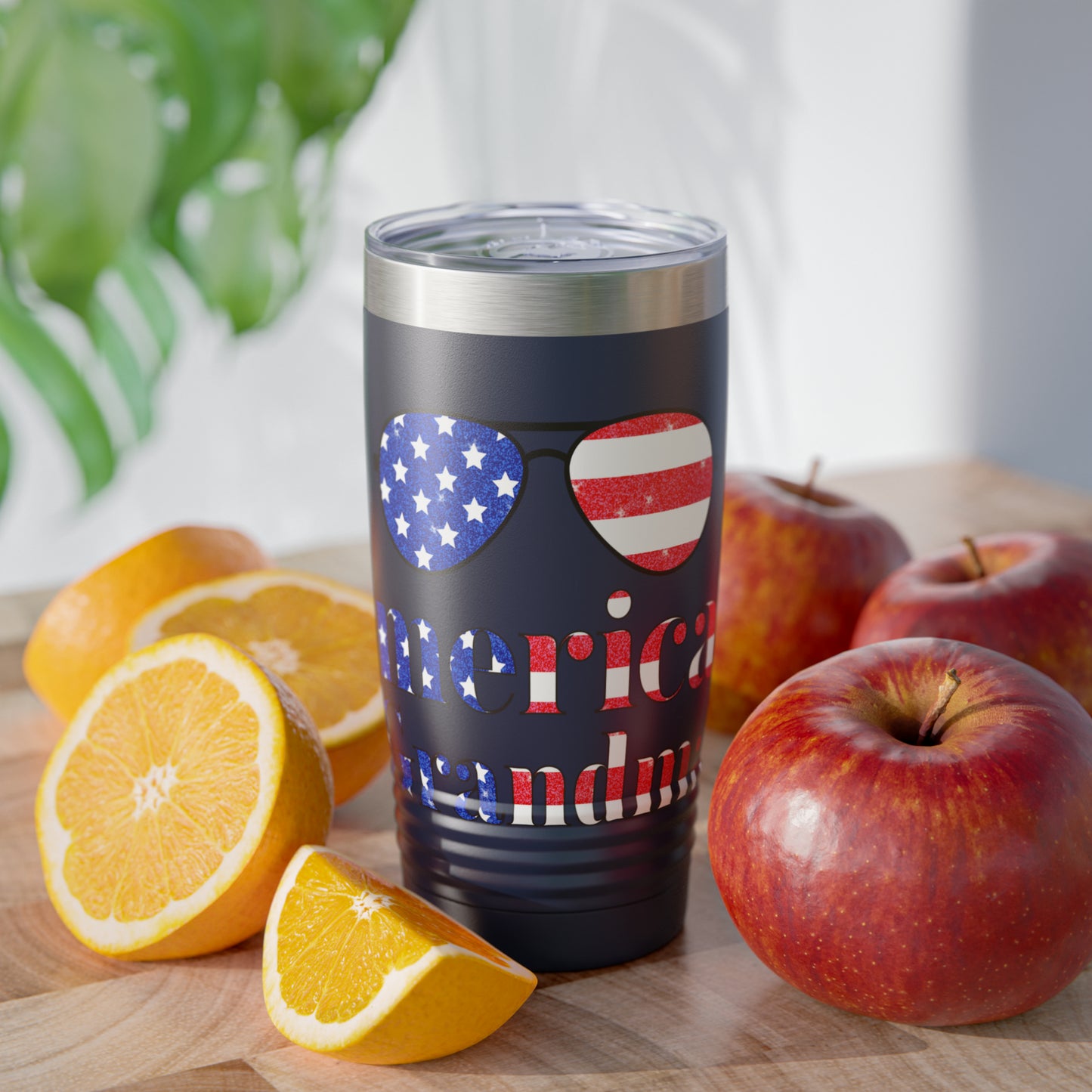 "American Grandma" Ring neck Tumbler - Weave Got Gifts - Unique Gifts You Won’t Find Anywhere Else!