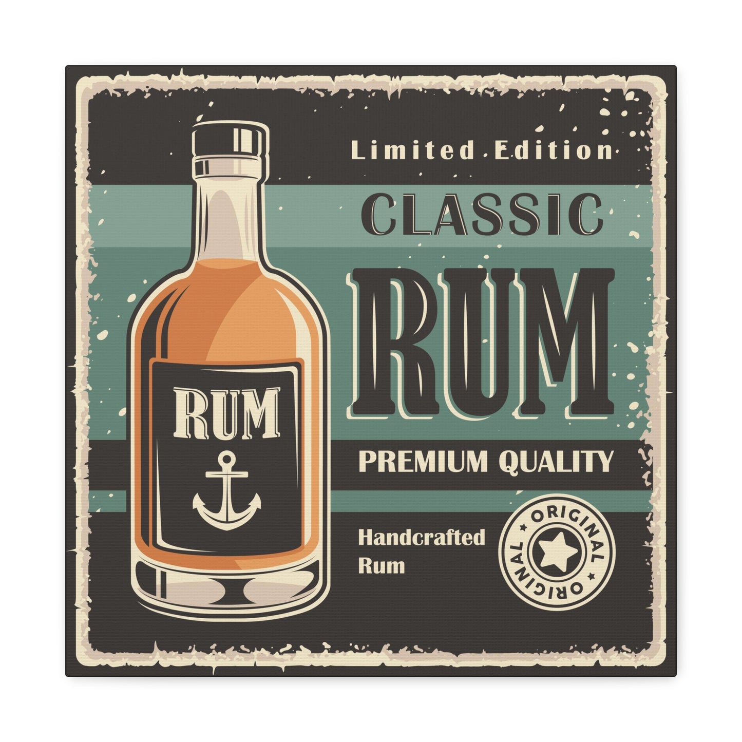 "Classic Rum" Wall Art - Weave Got Gifts - Unique Gifts You Won’t Find Anywhere Else!
