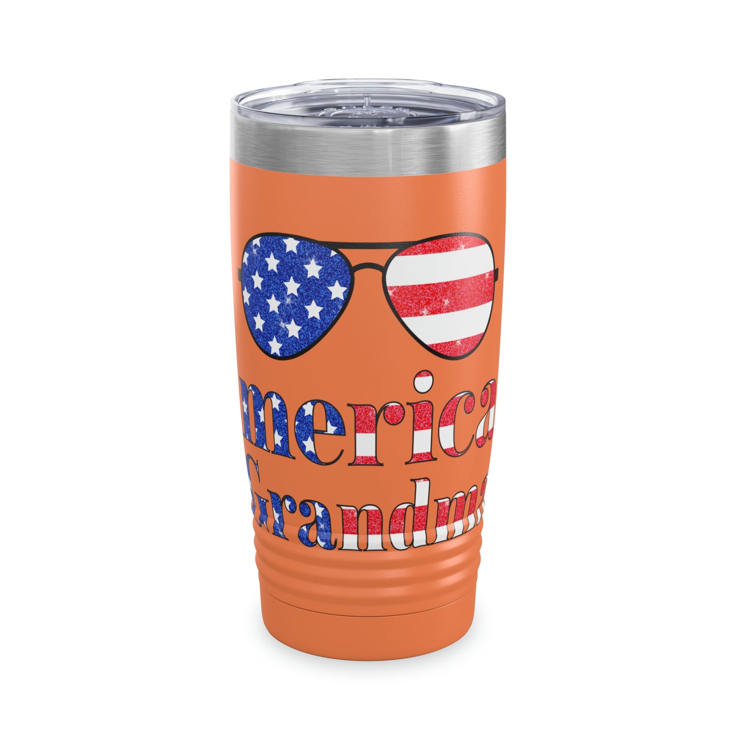 "American Grandma" Ring neck Tumbler - Weave Got Gifts - Unique Gifts You Won’t Find Anywhere Else!