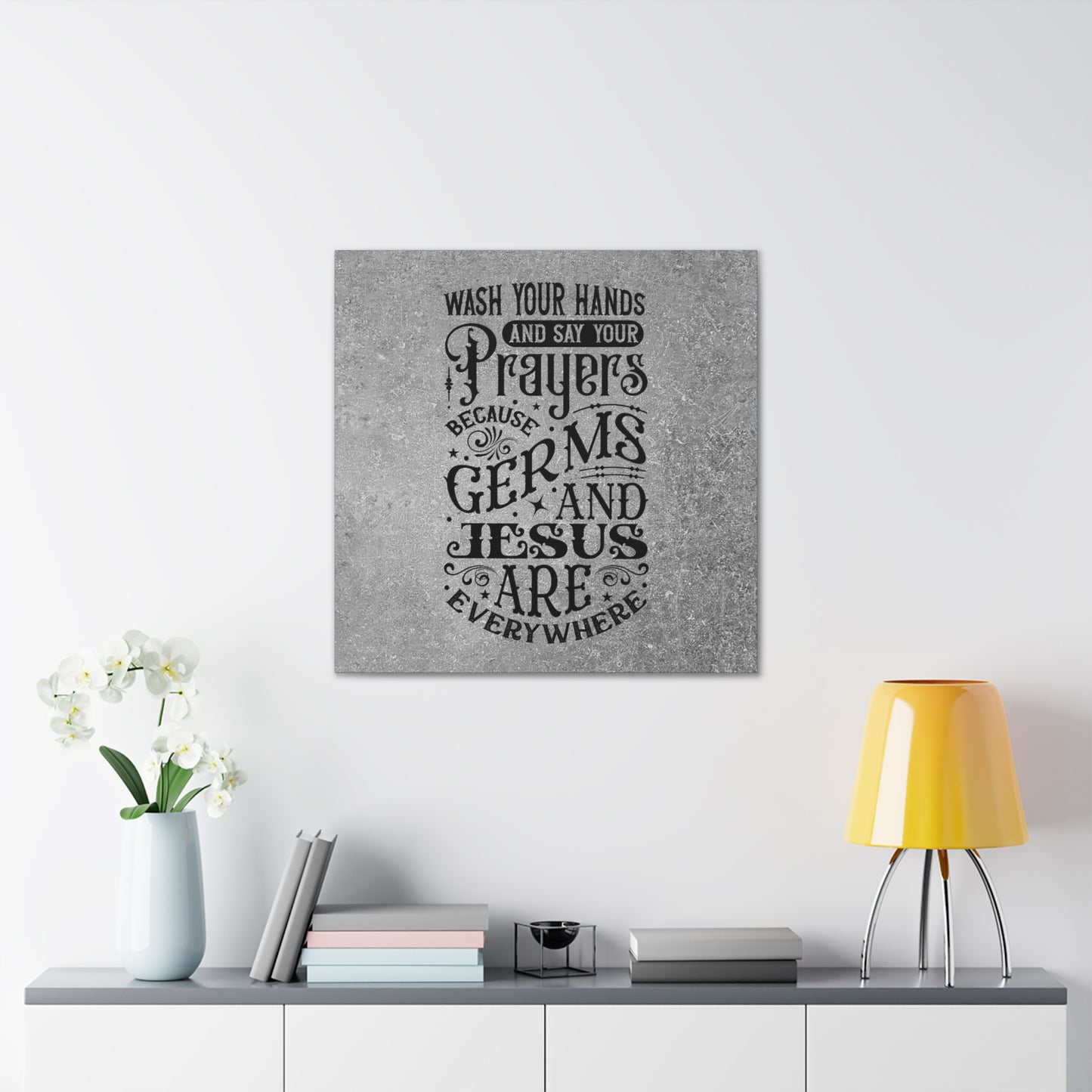 "Wash Your Hands & Say Your Prayers" Wall Art - Weave Got Gifts - Unique Gifts You Won’t Find Anywhere Else!