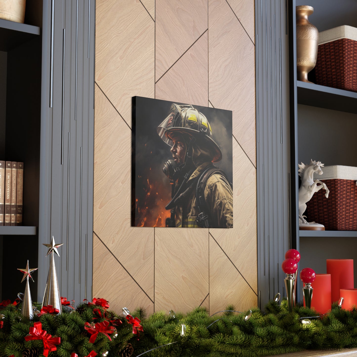 "Firefighter" Wall Art - Weave Got Gifts - Unique Gifts You Won’t Find Anywhere Else!