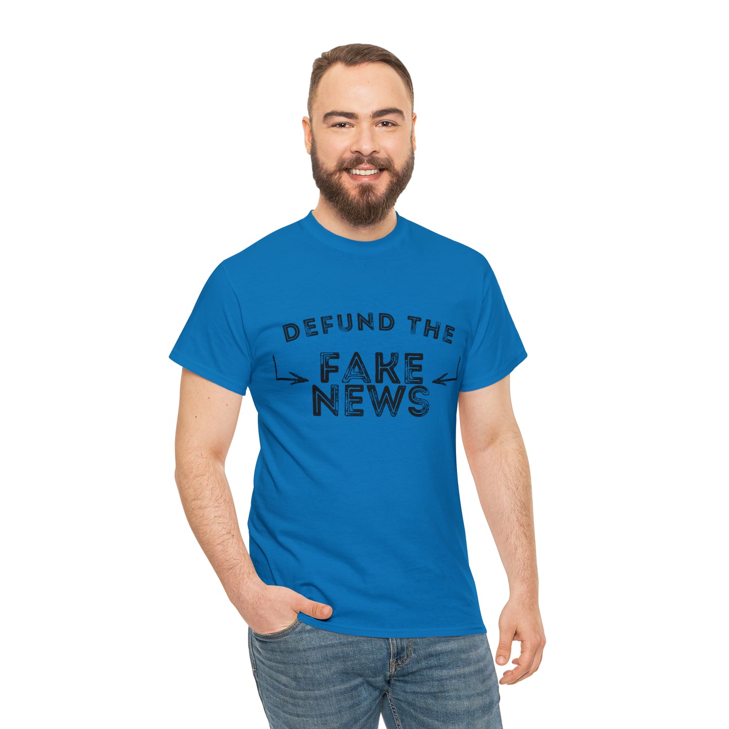 "Defund The Fake News" T-Shirt - Weave Got Gifts - Unique Gifts You Won’t Find Anywhere Else!