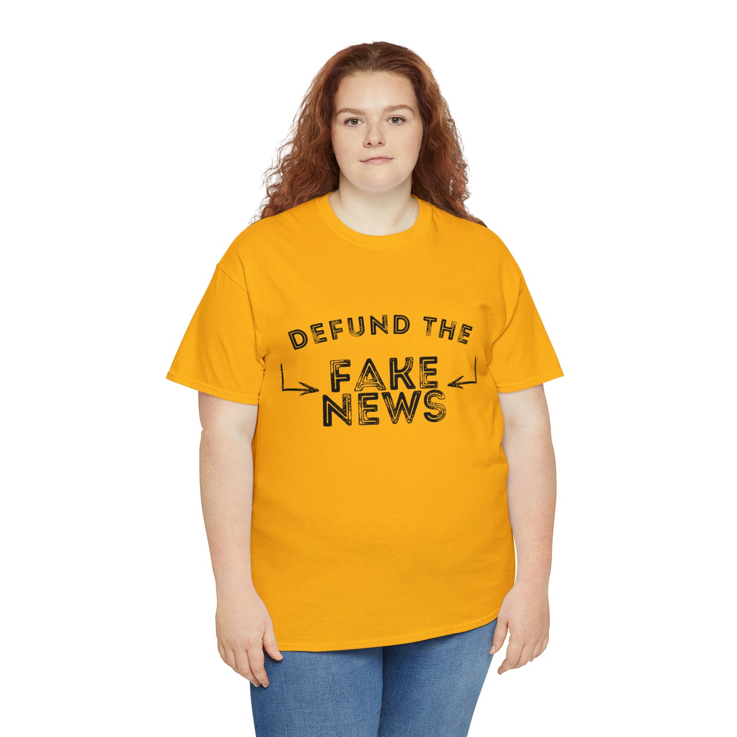 "Defund The Fake News" T-Shirt - Weave Got Gifts - Unique Gifts You Won’t Find Anywhere Else!