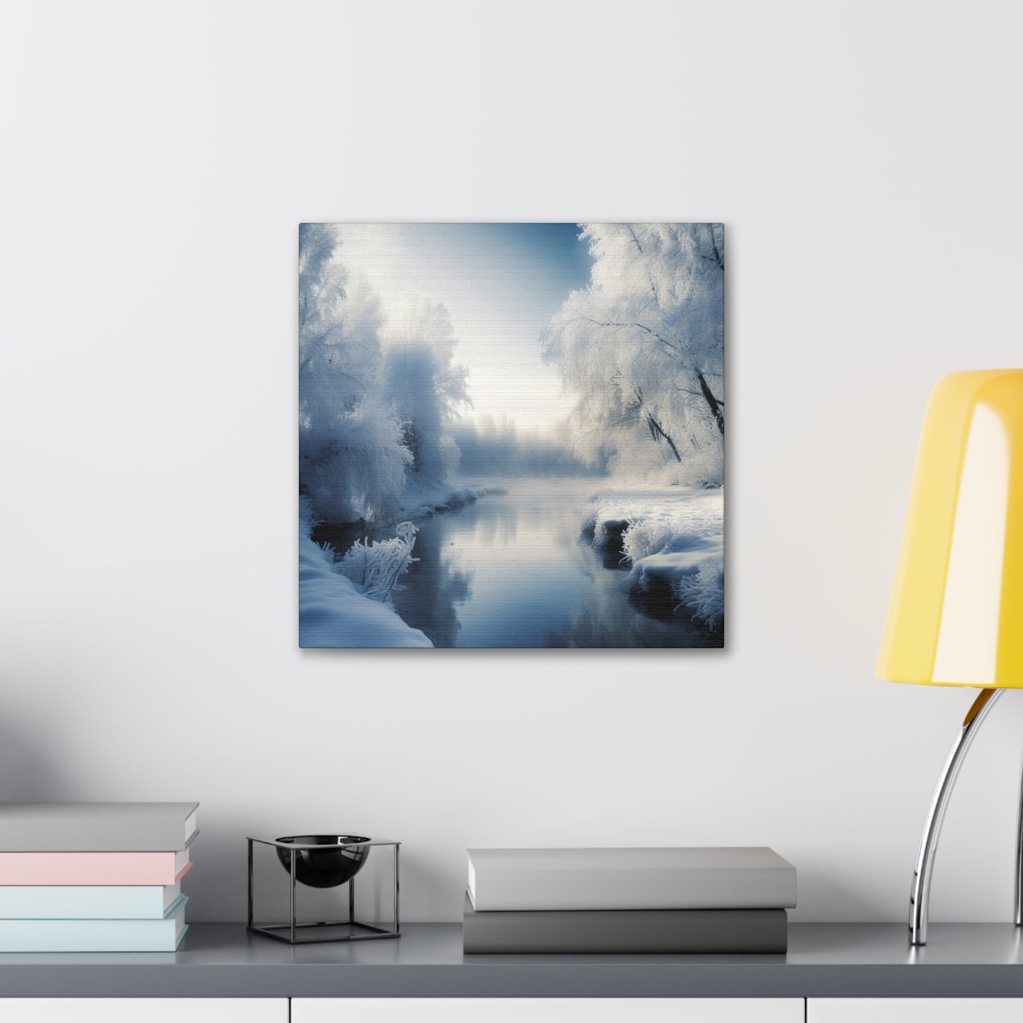 "Winter Wonderland By The Creek" Wall Art - Weave Got Gifts - Unique Gifts You Won’t Find Anywhere Else!