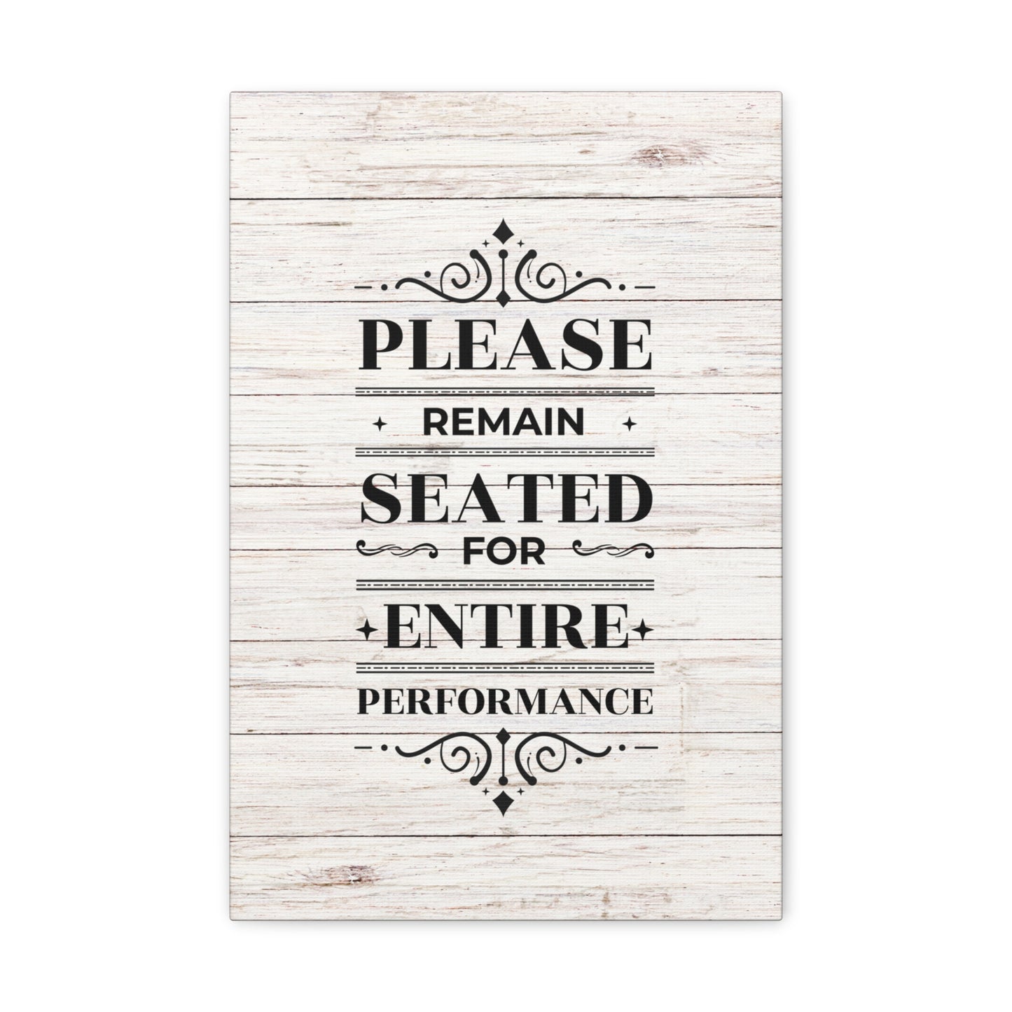 "Please Remain Seated" Bathroom Wall Art - Weave Got Gifts - Unique Gifts You Won’t Find Anywhere Else!