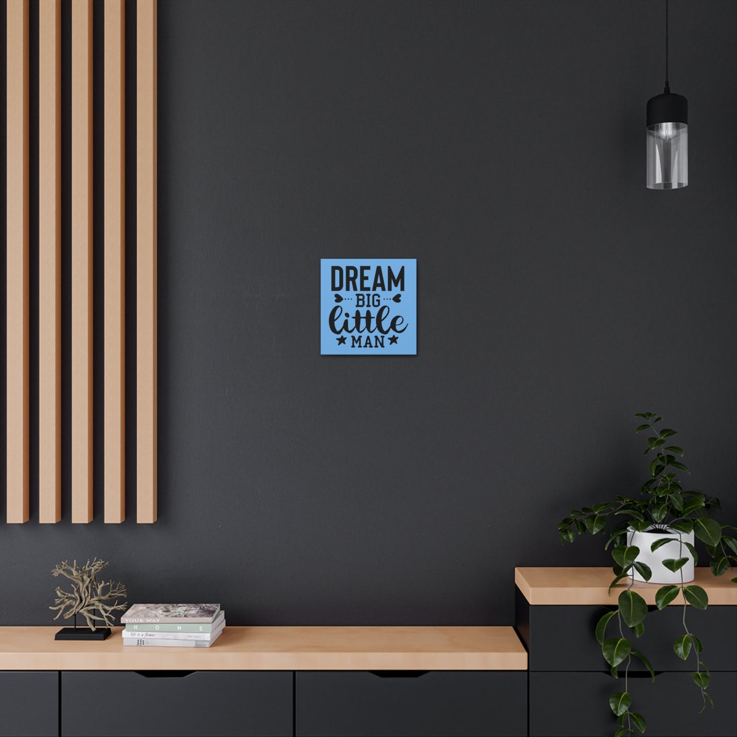 "Dream Big Little Man" Wall Art - Weave Got Gifts - Unique Gifts You Won’t Find Anywhere Else!