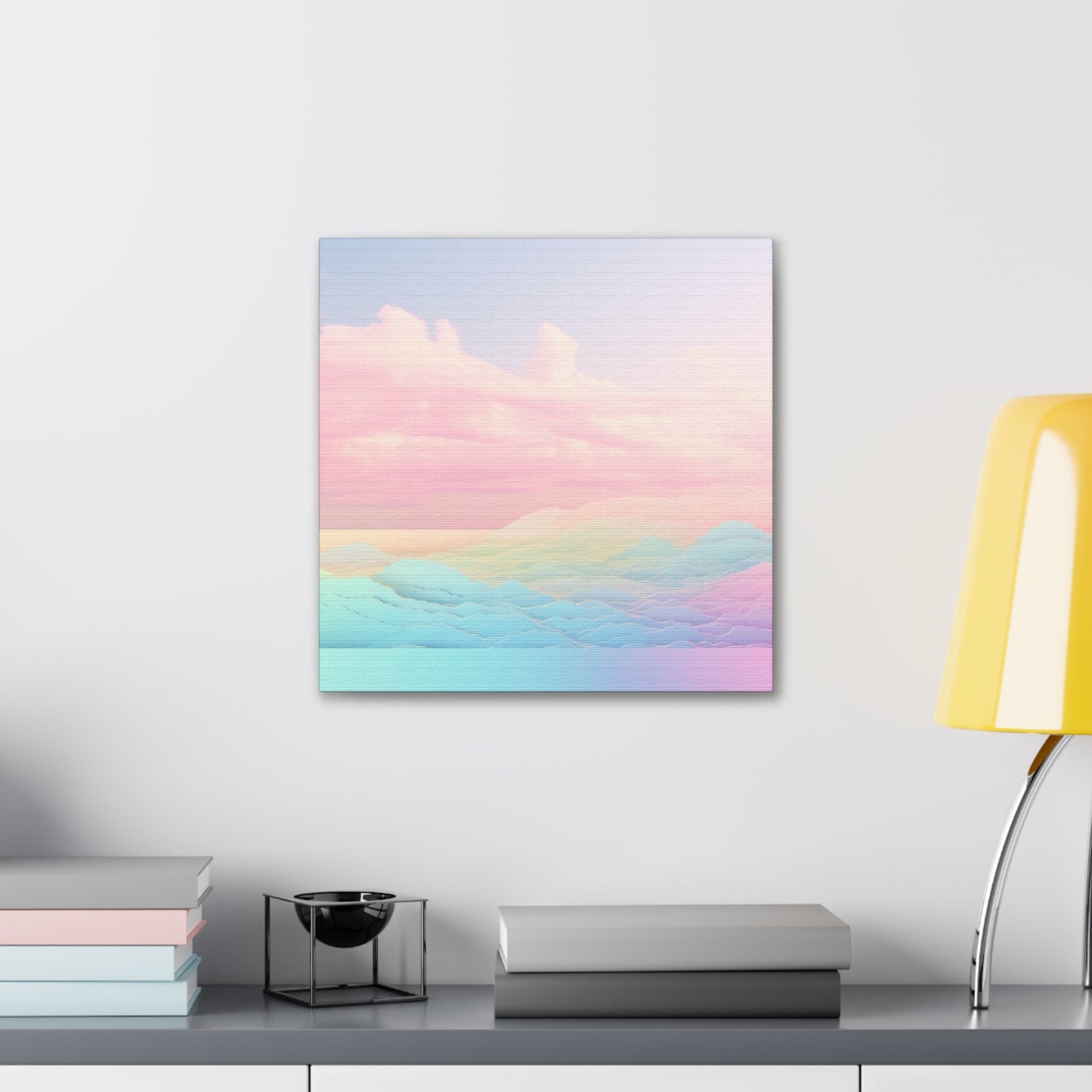 "Rainbow Clouds Abstract" Wall Art - Weave Got Gifts - Unique Gifts You Won’t Find Anywhere Else!
