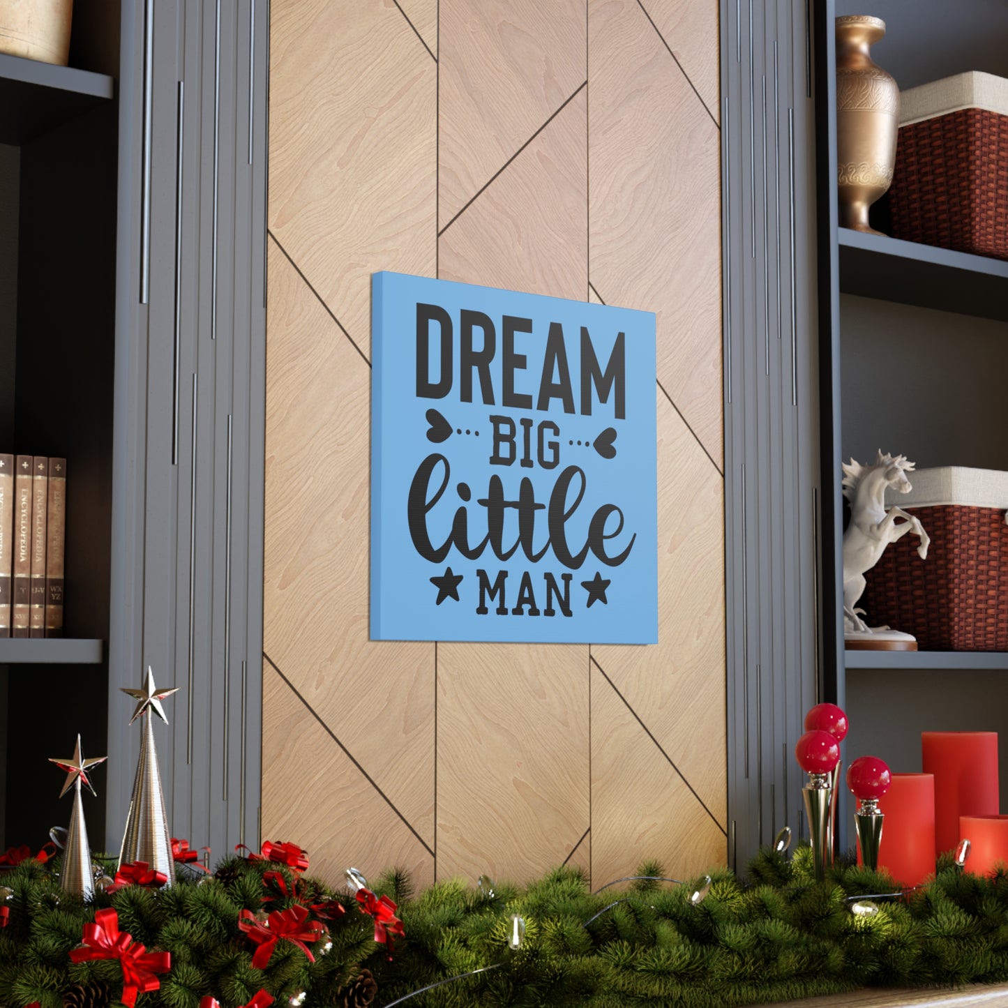 "Dream Big Little Man" Wall Art - Weave Got Gifts - Unique Gifts You Won’t Find Anywhere Else!