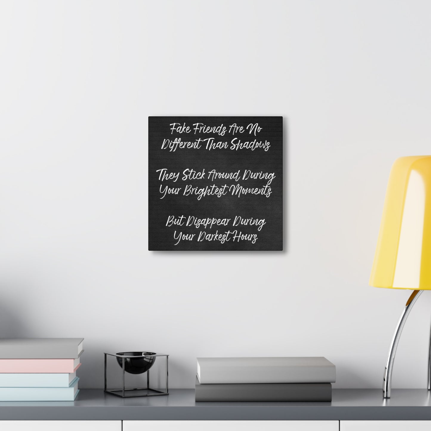"Fake Friends" Wall Art - Weave Got Gifts - Unique Gifts You Won’t Find Anywhere Else!