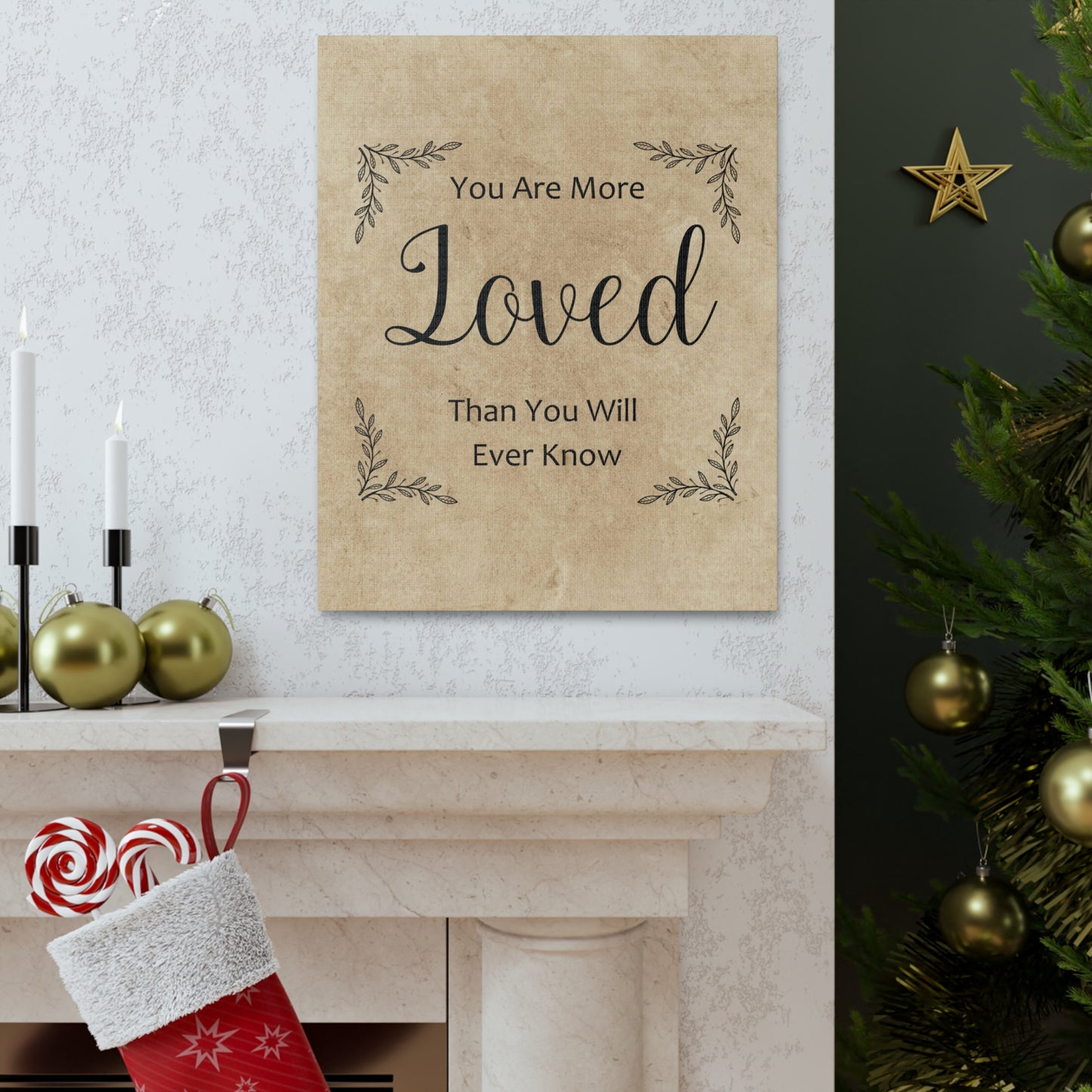 "You Are More Loved Than You Will Ever Know" Wall Art - Weave Got Gifts - Unique Gifts You Won’t Find Anywhere Else!