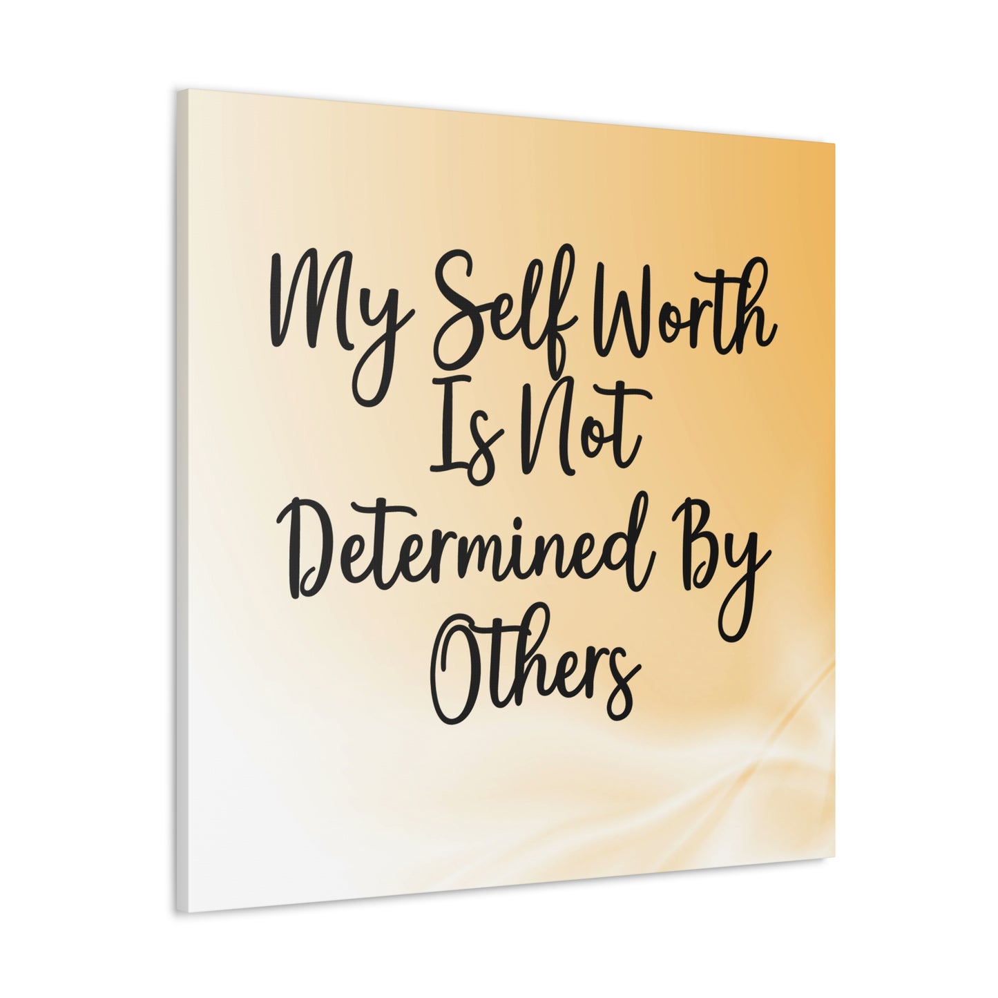 "My Self Worth Is Not Determined By Others" Wall Art - Weave Got Gifts - Unique Gifts You Won’t Find Anywhere Else!
