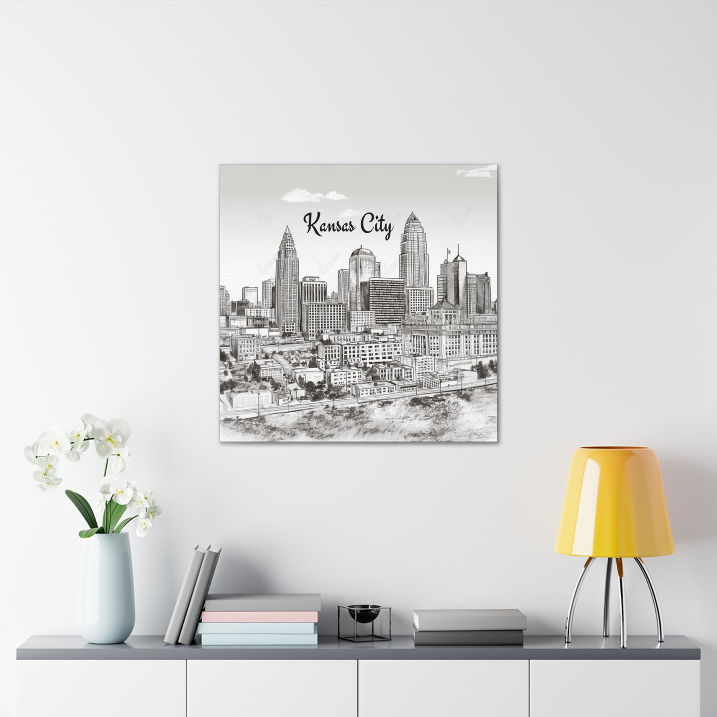 "Kansas City Skyline" Wall Art - Weave Got Gifts - Unique Gifts You Won’t Find Anywhere Else!