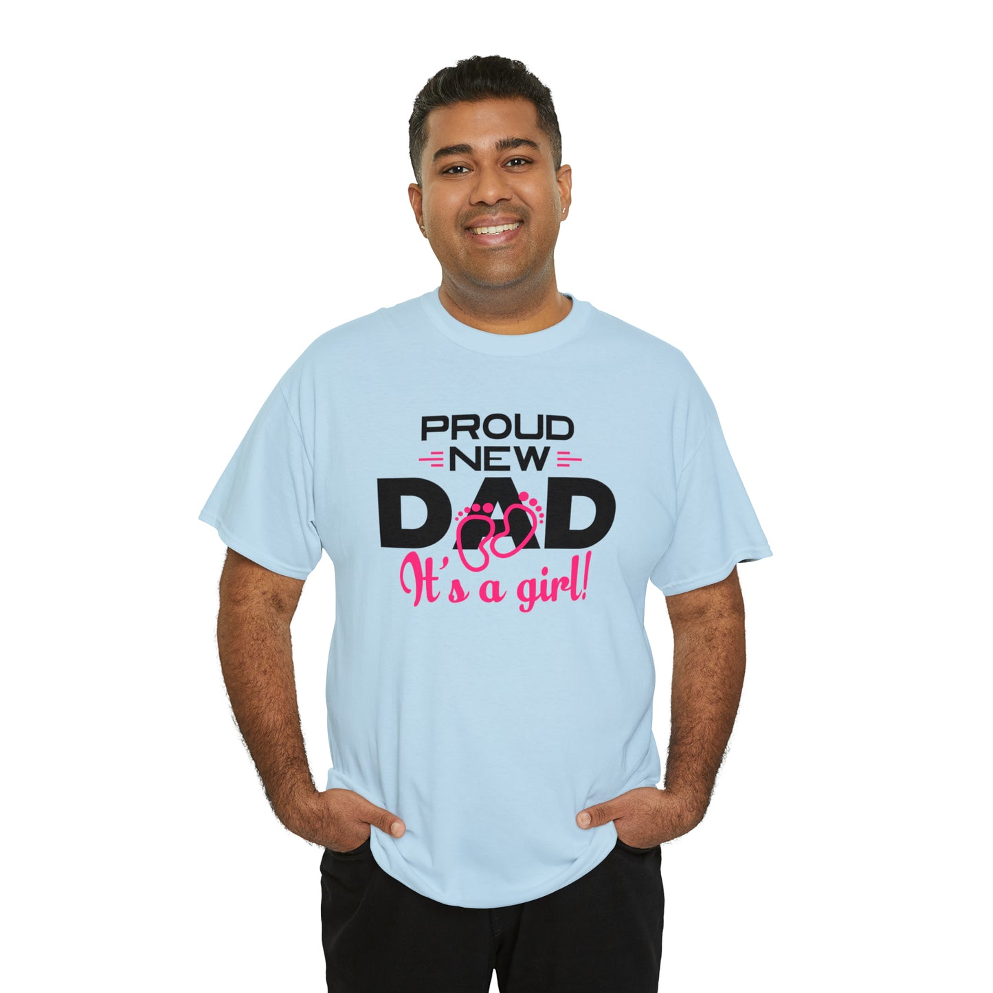 "Proud New Girl Dad" T-Shirt - Weave Got Gifts - Unique Gifts You Won’t Find Anywhere Else!