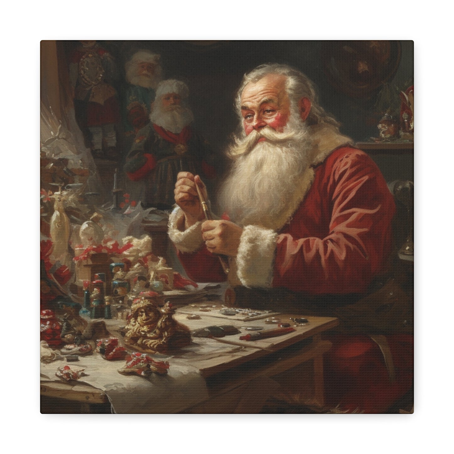 "Vintage Santa" Wall Art - Weave Got Gifts - Unique Gifts You Won’t Find Anywhere Else!