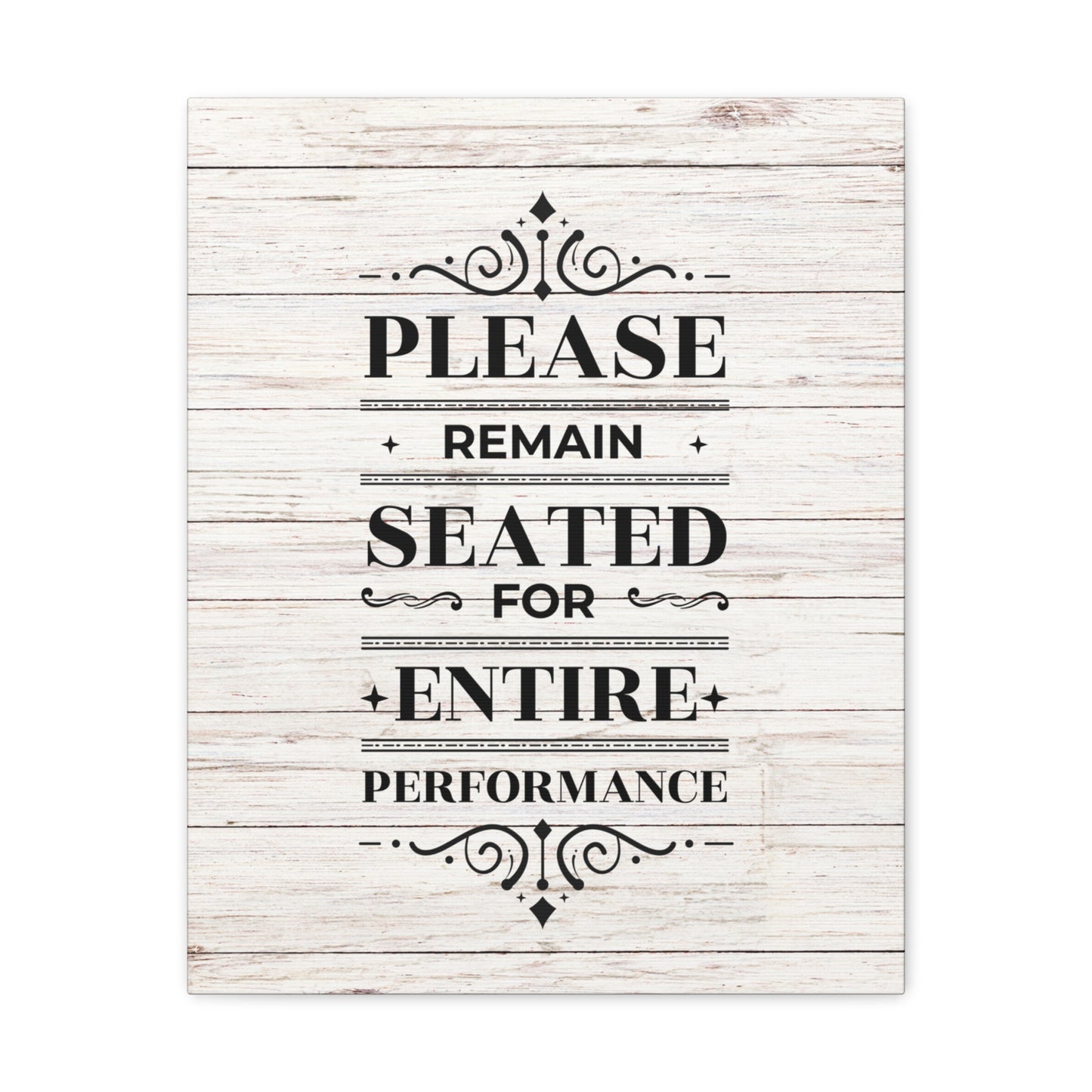 "Please Remain Seated" Bathroom Wall Art - Weave Got Gifts - Unique Gifts You Won’t Find Anywhere Else!