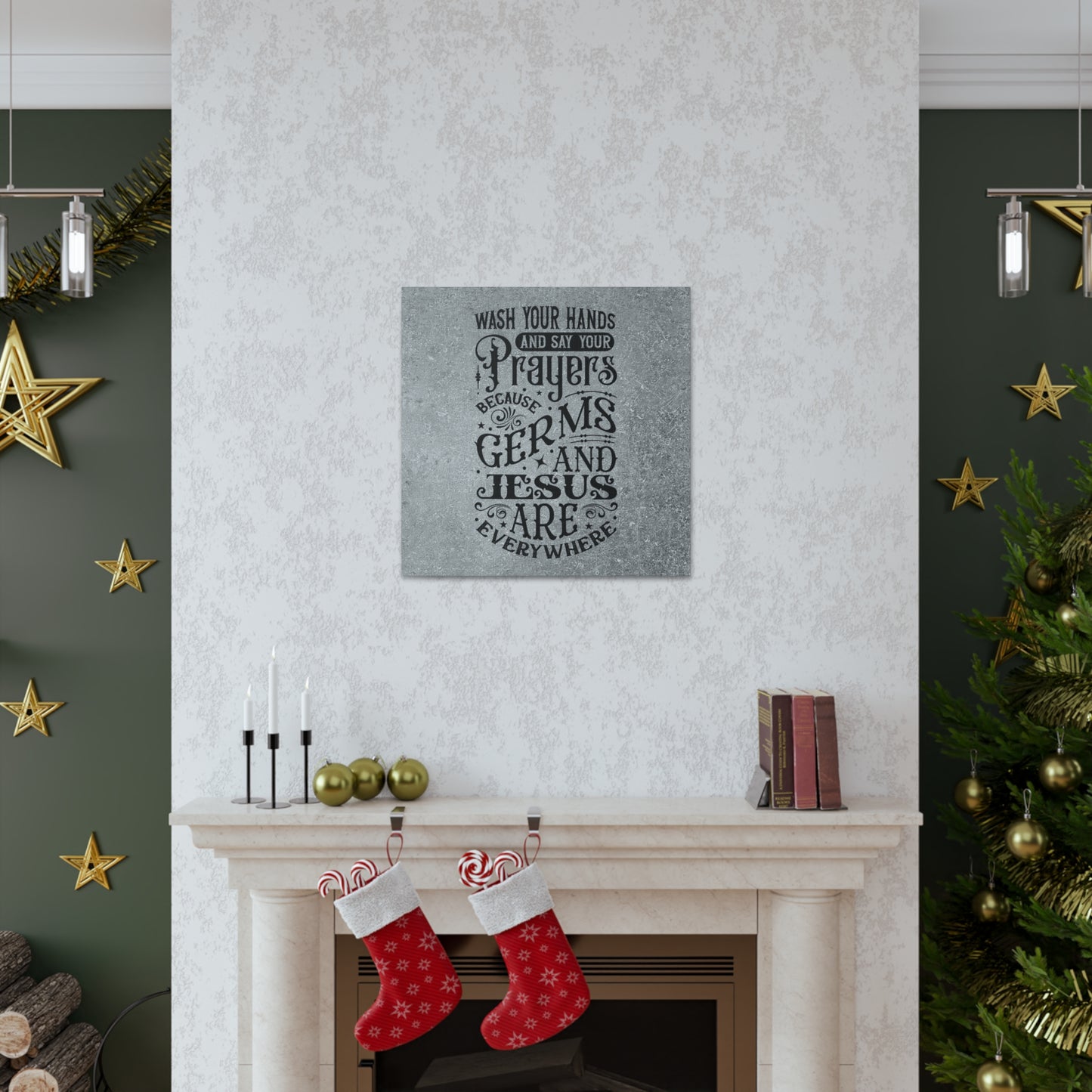 "Wash Your Hands & Say Your Prayers" Wall Art - Weave Got Gifts - Unique Gifts You Won’t Find Anywhere Else!