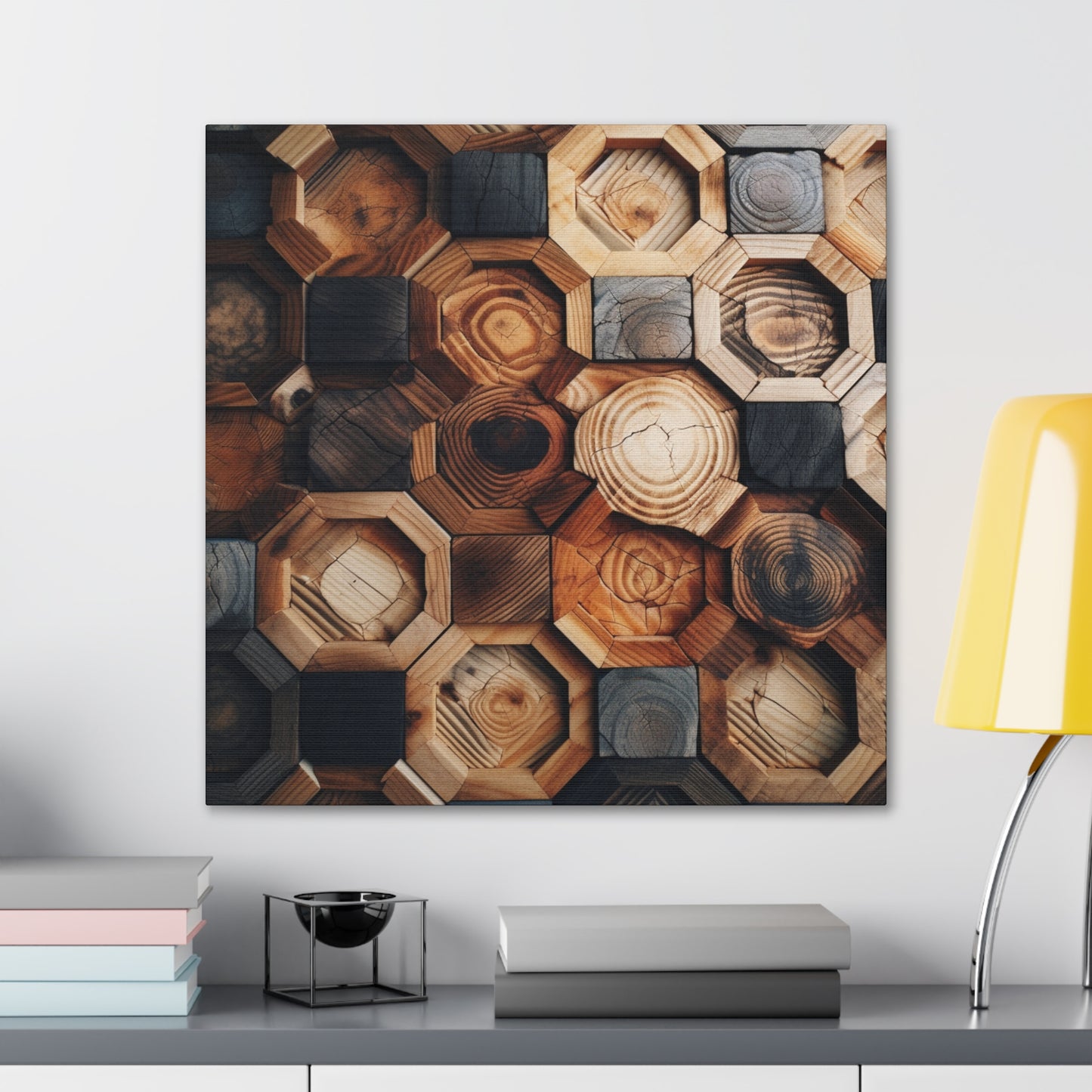 "Geometric Wood" Wall Art - Weave Got Gifts - Unique Gifts You Won’t Find Anywhere Else!