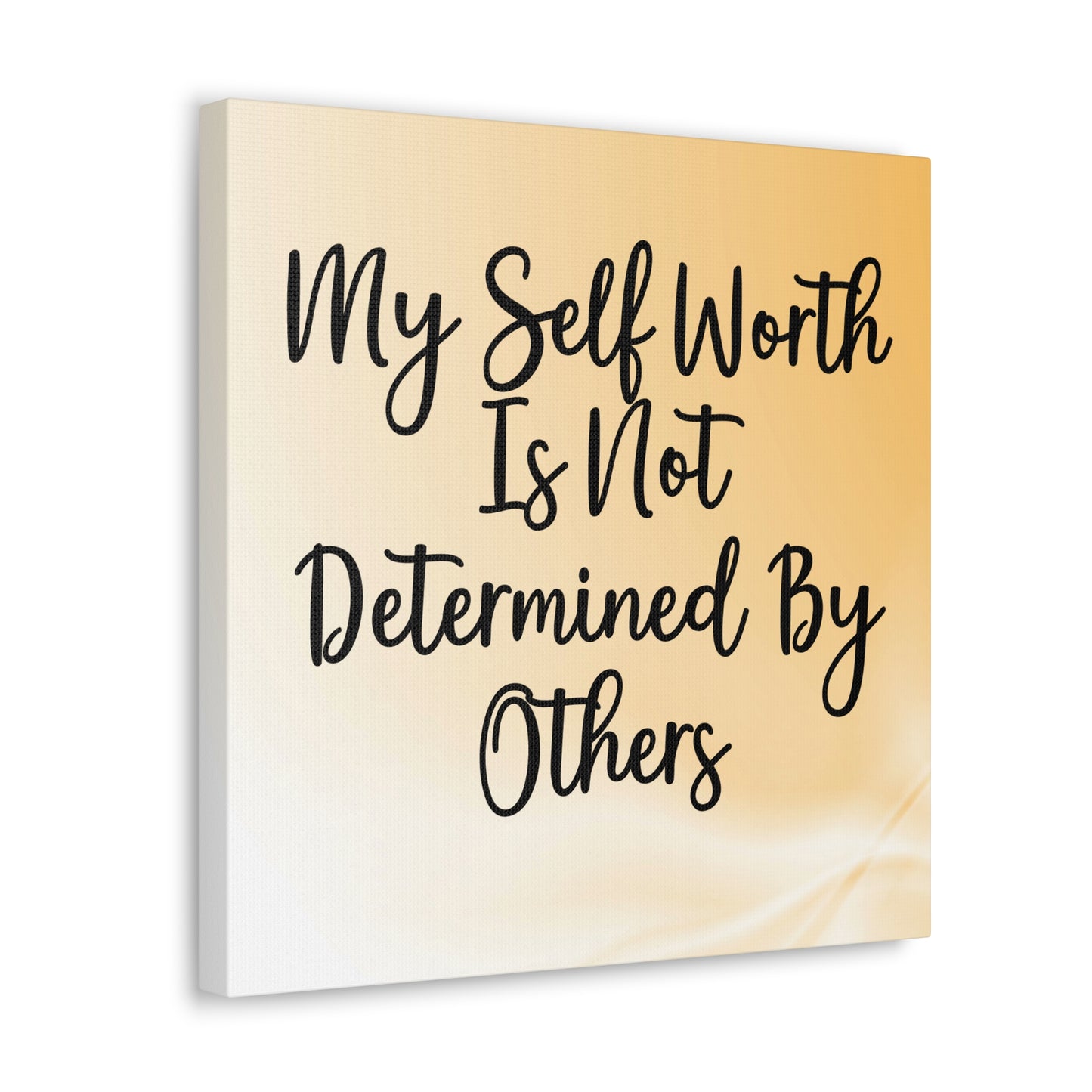 "My Self Worth Is Not Determined By Others" Wall Art - Weave Got Gifts - Unique Gifts You Won’t Find Anywhere Else!