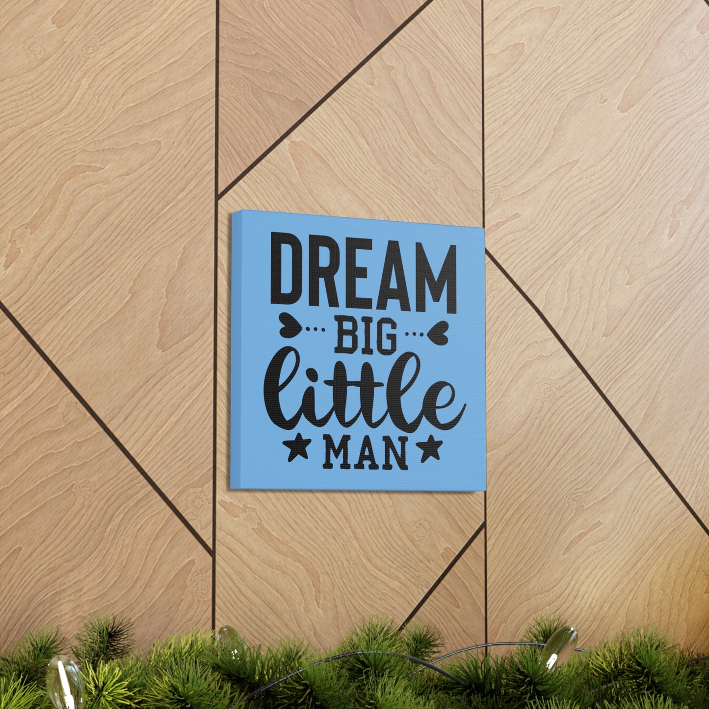 "Dream Big Little Man" Wall Art - Weave Got Gifts - Unique Gifts You Won’t Find Anywhere Else!