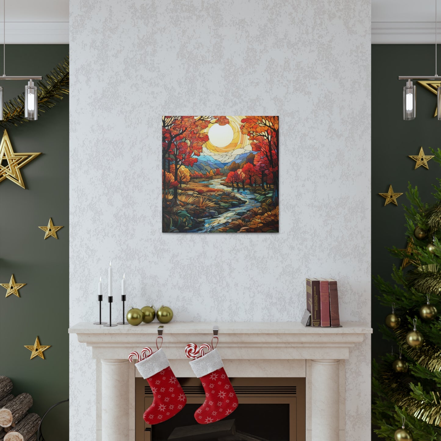 "Riverside Serenity" Wall Art - Weave Got Gifts - Unique Gifts You Won’t Find Anywhere Else!