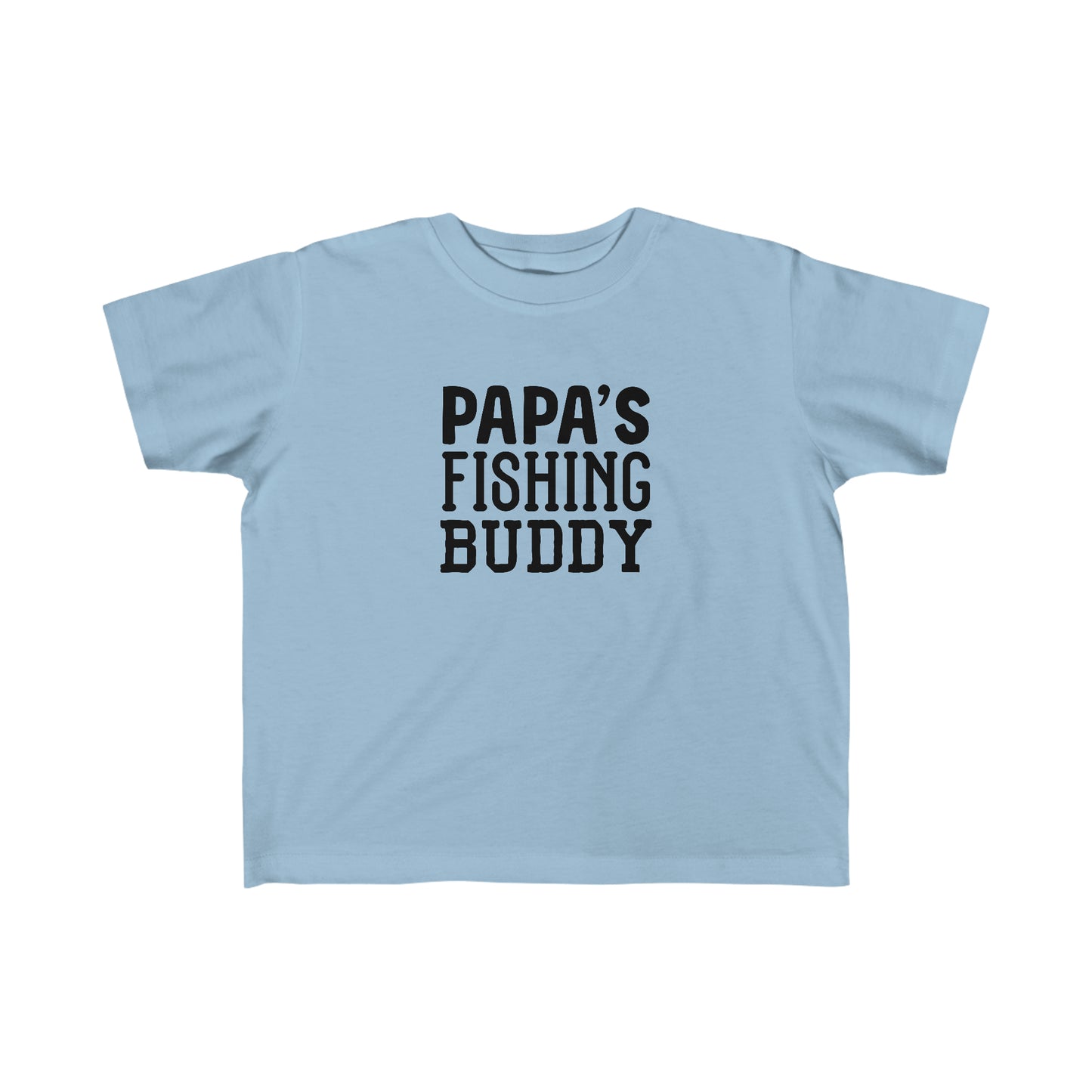 "Papa's Fishing Buddy" Toddler Shirt - Weave Got Gifts - Unique Gifts You Won’t Find Anywhere Else!