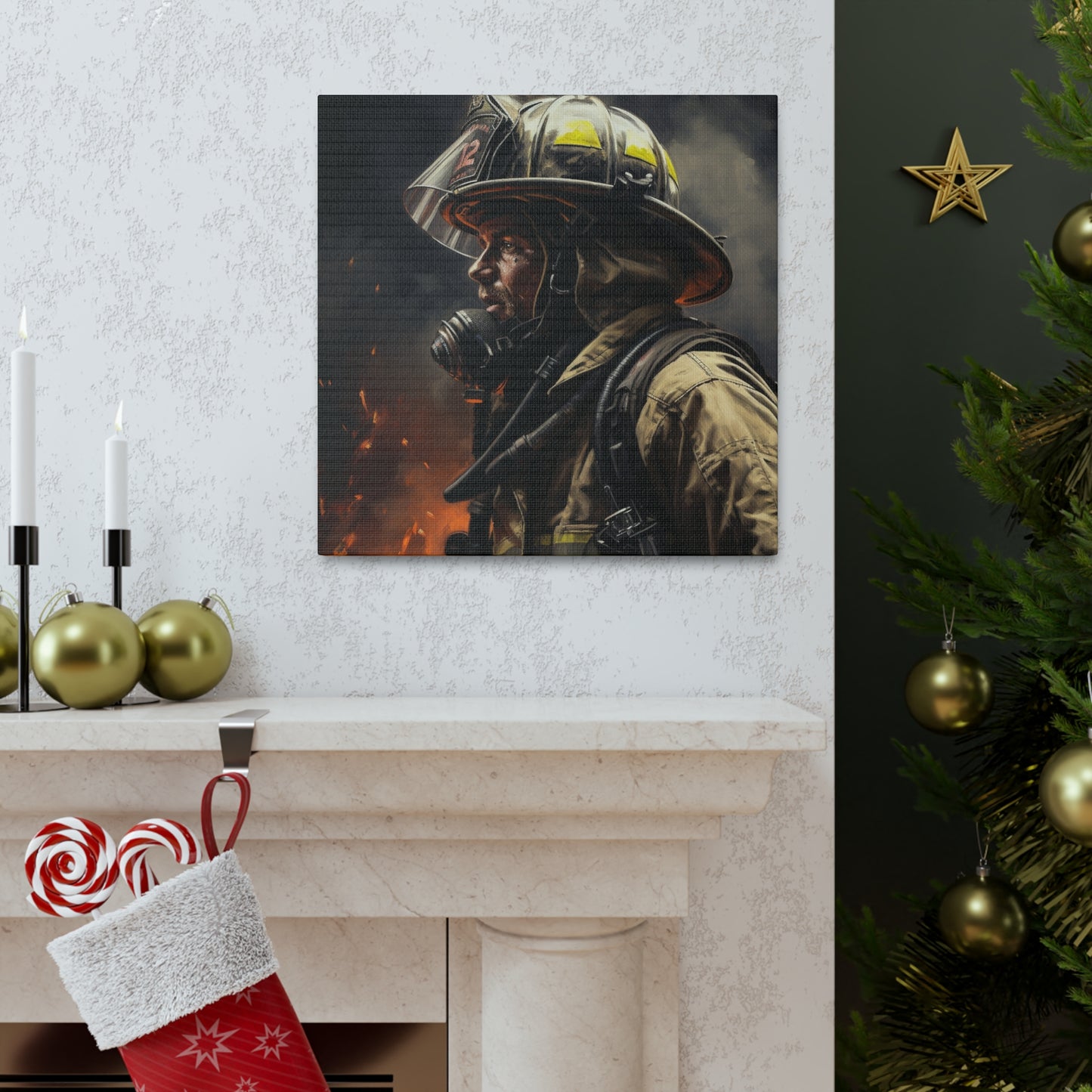 "Firefighter" Wall Art - Weave Got Gifts - Unique Gifts You Won’t Find Anywhere Else!