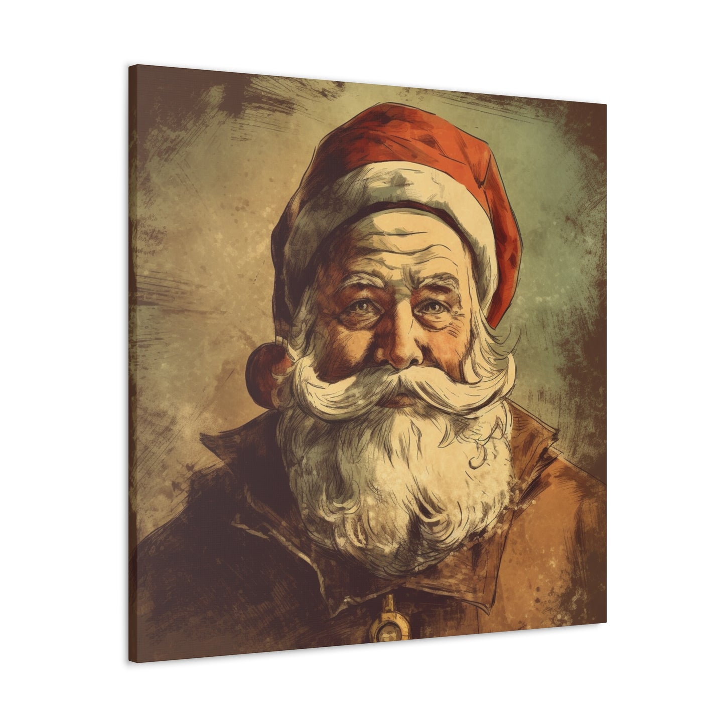 "Vintage Santa Christmas" Wall Art - Weave Got Gifts - Unique Gifts You Won’t Find Anywhere Else!