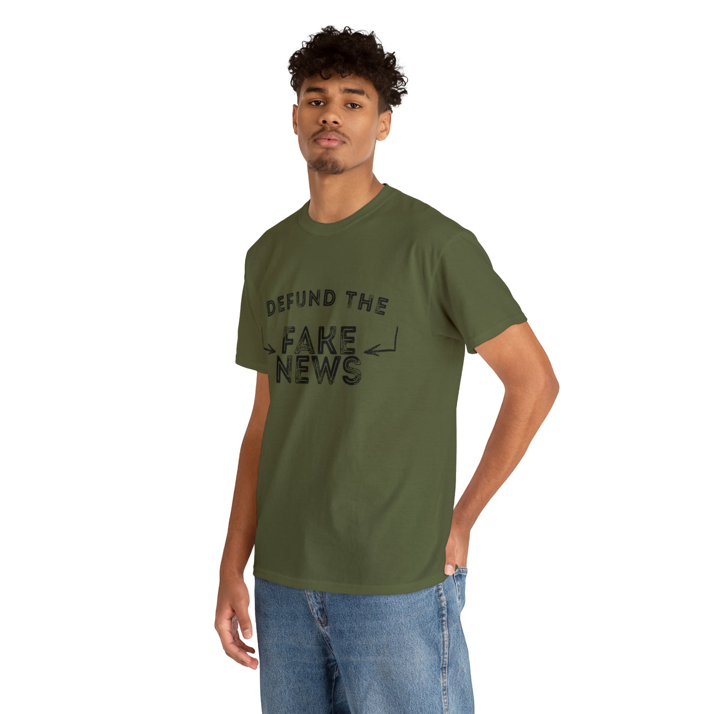 "Defund The Fake News" T-Shirt - Weave Got Gifts - Unique Gifts You Won’t Find Anywhere Else!