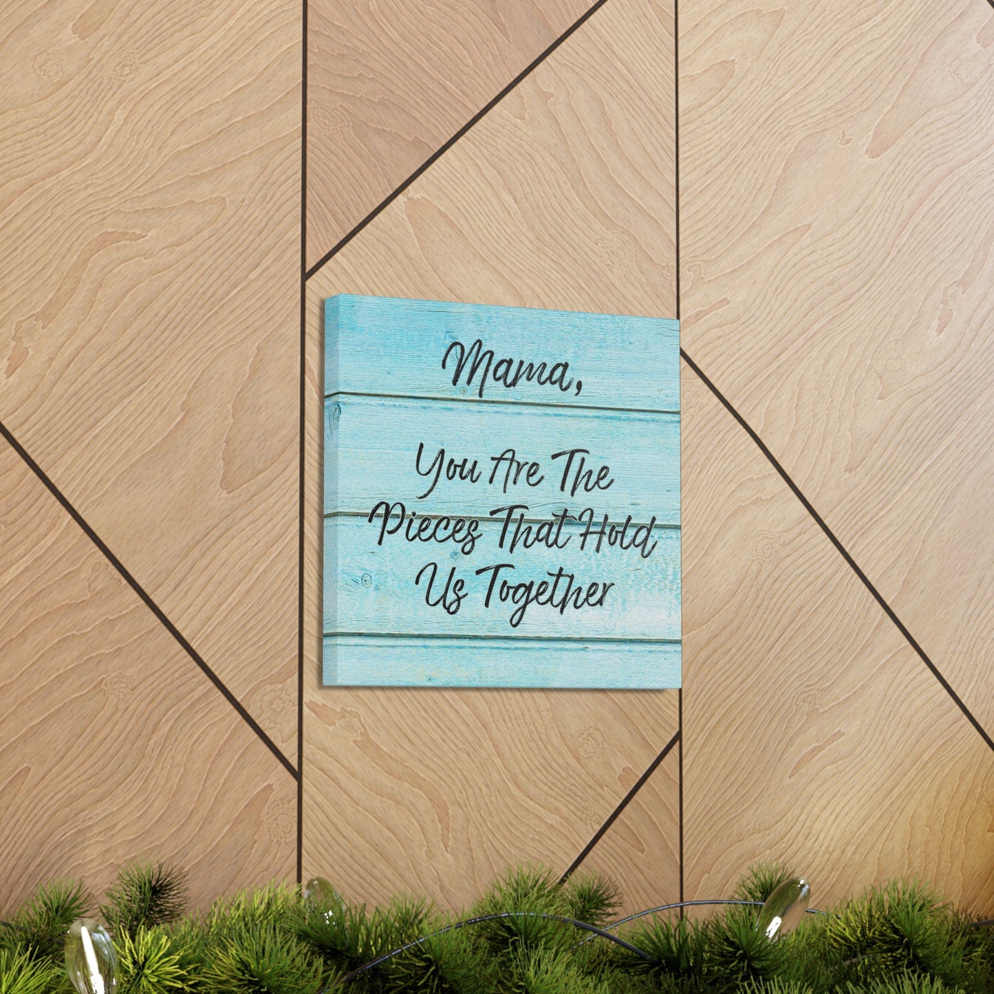 "Mama, You Are The Pieces That Hold Us Together" Wall Art - Weave Got Gifts - Unique Gifts You Won’t Find Anywhere Else!