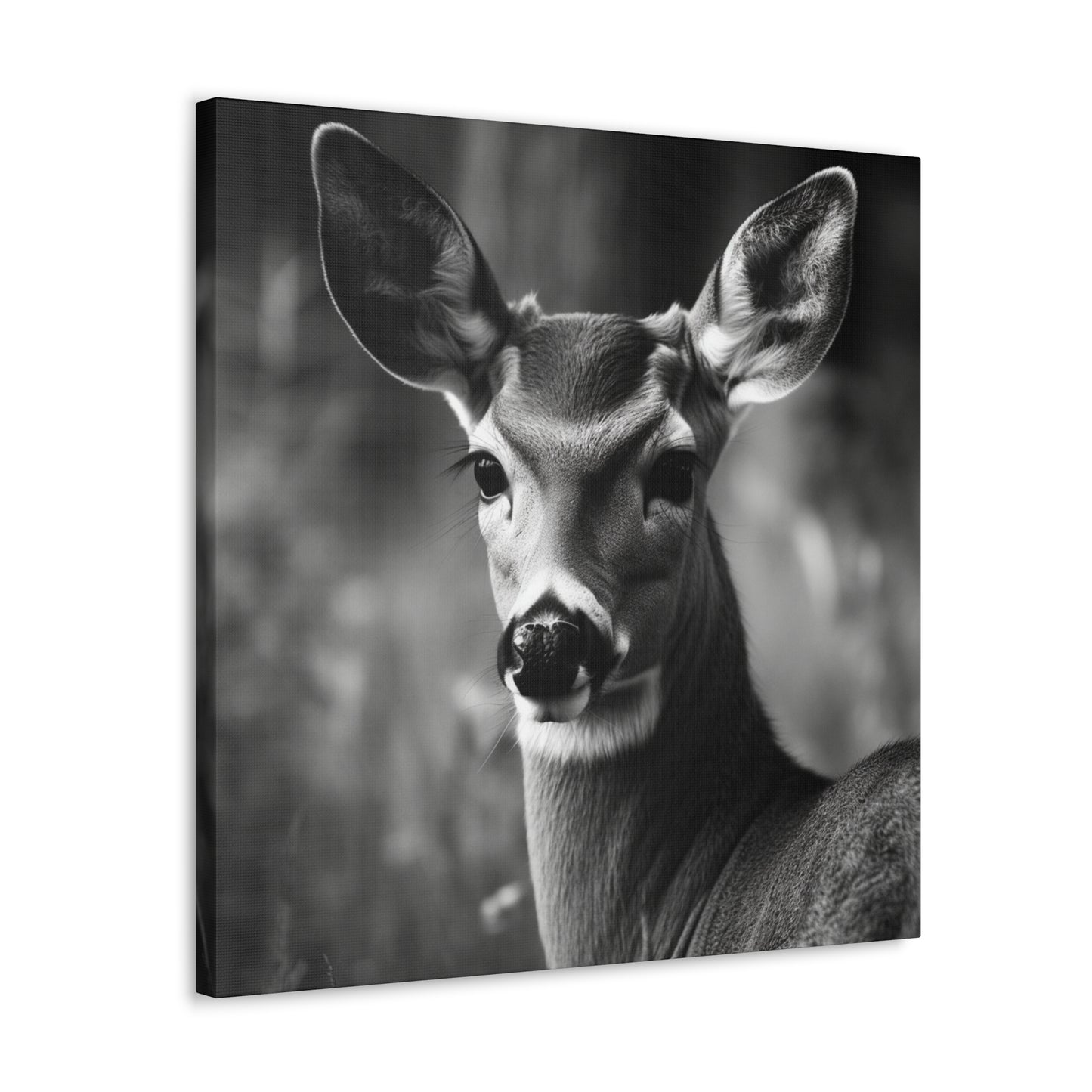 "Black & White Doe" Hunting Wall Art - Weave Got Gifts - Unique Gifts You Won’t Find Anywhere Else!
