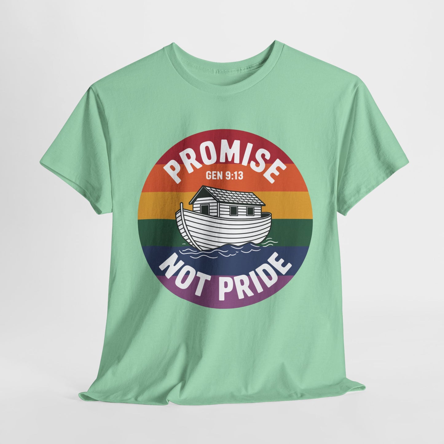 noah ark promise not pride shirt design
