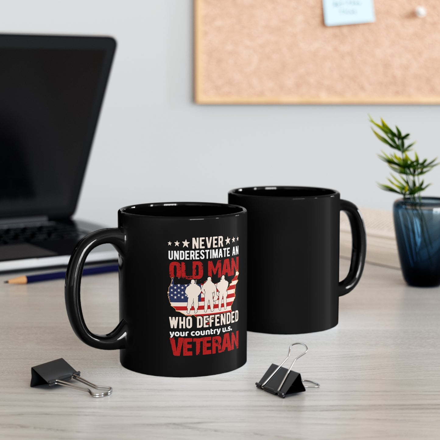 "Old Man Veteran" Coffee Mug - Weave Got Gifts - Unique Gifts You Won’t Find Anywhere Else!