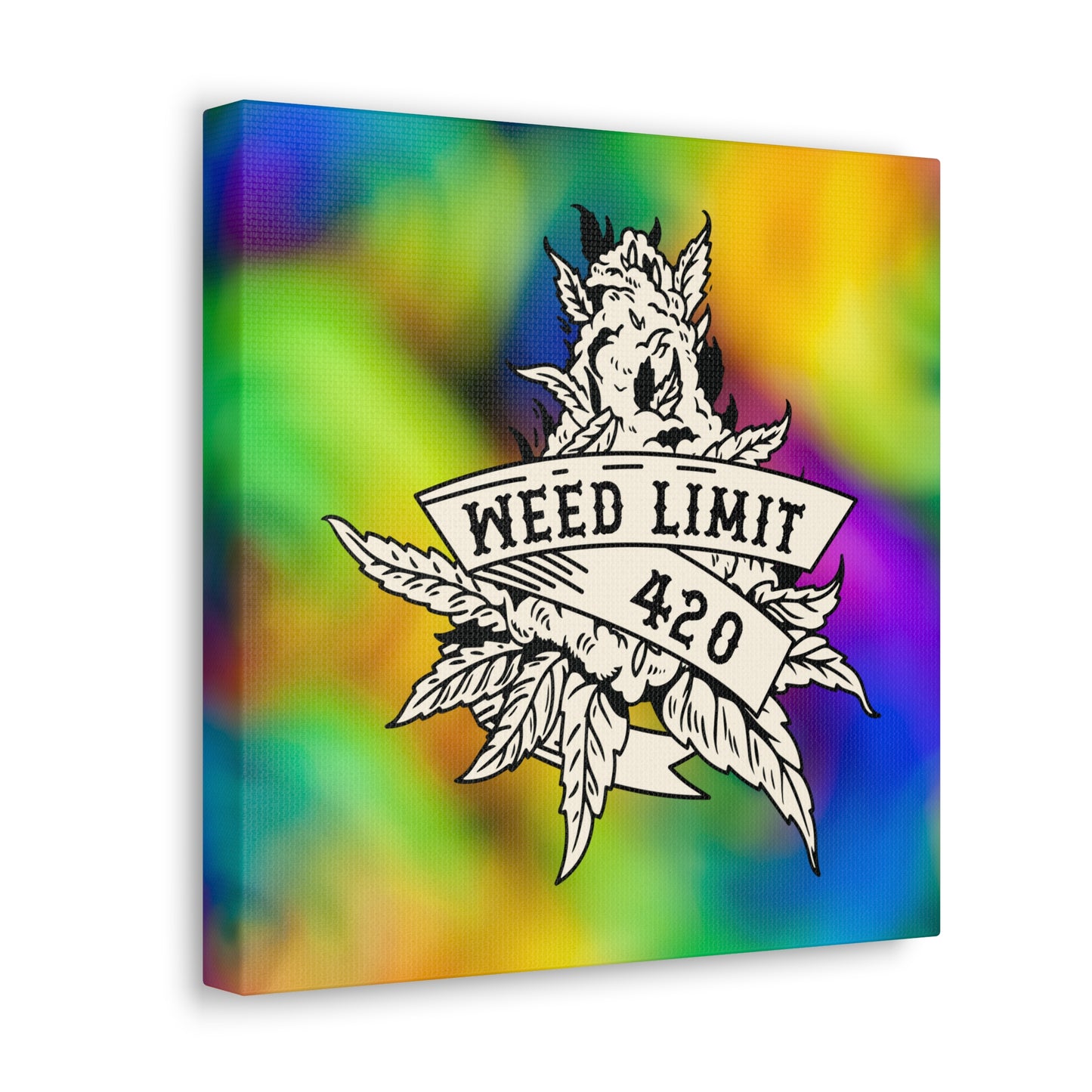 "Trippy Weed Limit 420" Wall Art - Weave Got Gifts - Unique Gifts You Won’t Find Anywhere Else!