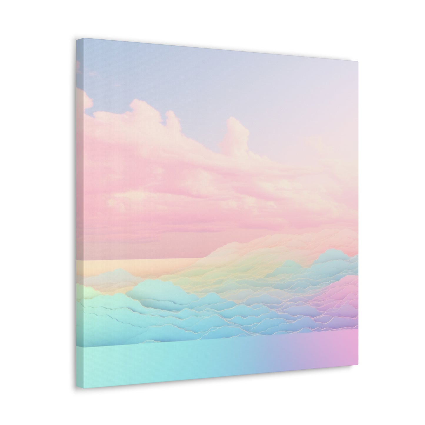 "Rainbow Clouds Abstract" Wall Art - Weave Got Gifts - Unique Gifts You Won’t Find Anywhere Else!