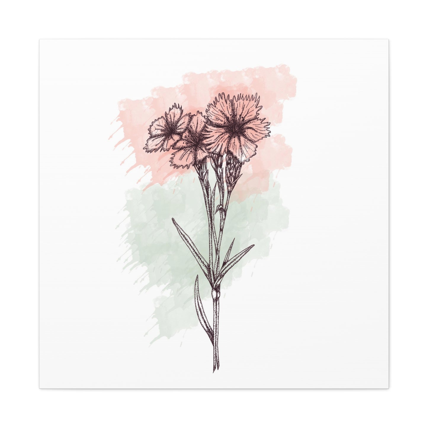 "Minimalist Flower" Wall Art - Weave Got Gifts - Unique Gifts You Won’t Find Anywhere Else!