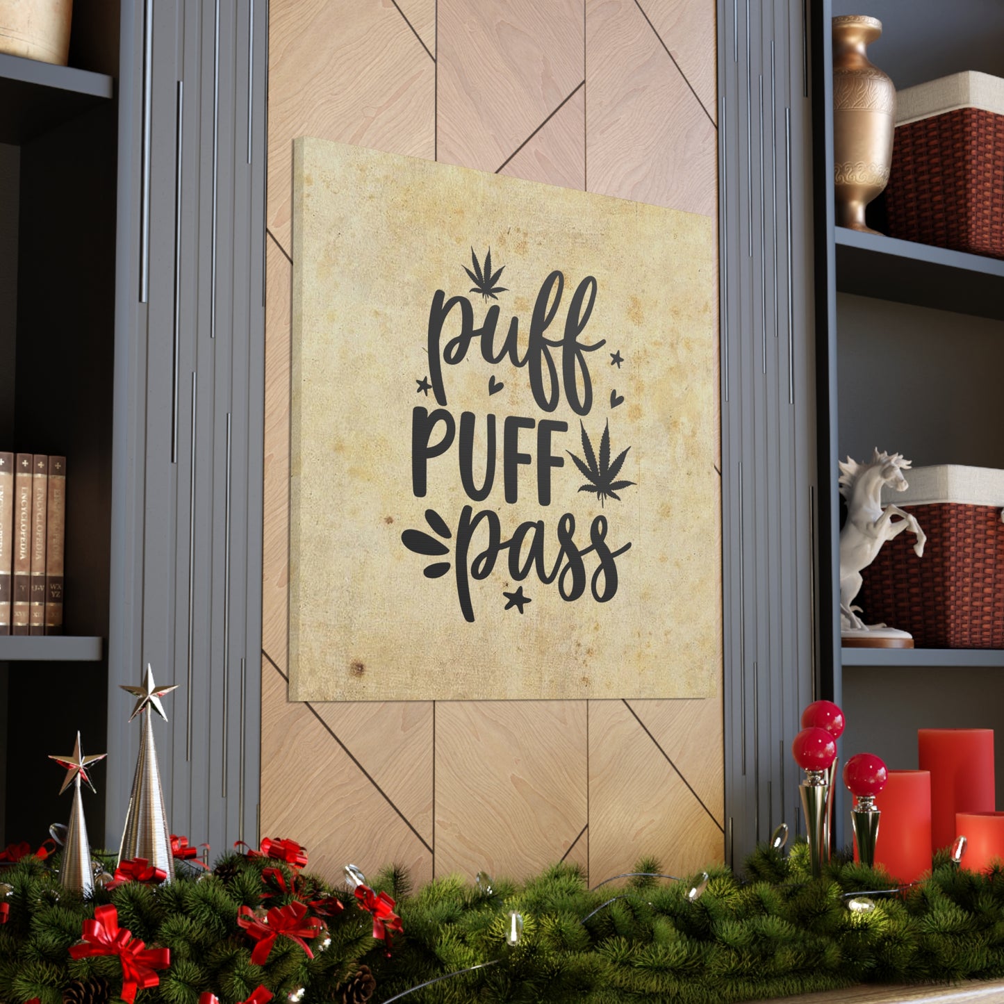 "Puff Puff Pass" Wall Art - Weave Got Gifts - Unique Gifts You Won’t Find Anywhere Else!