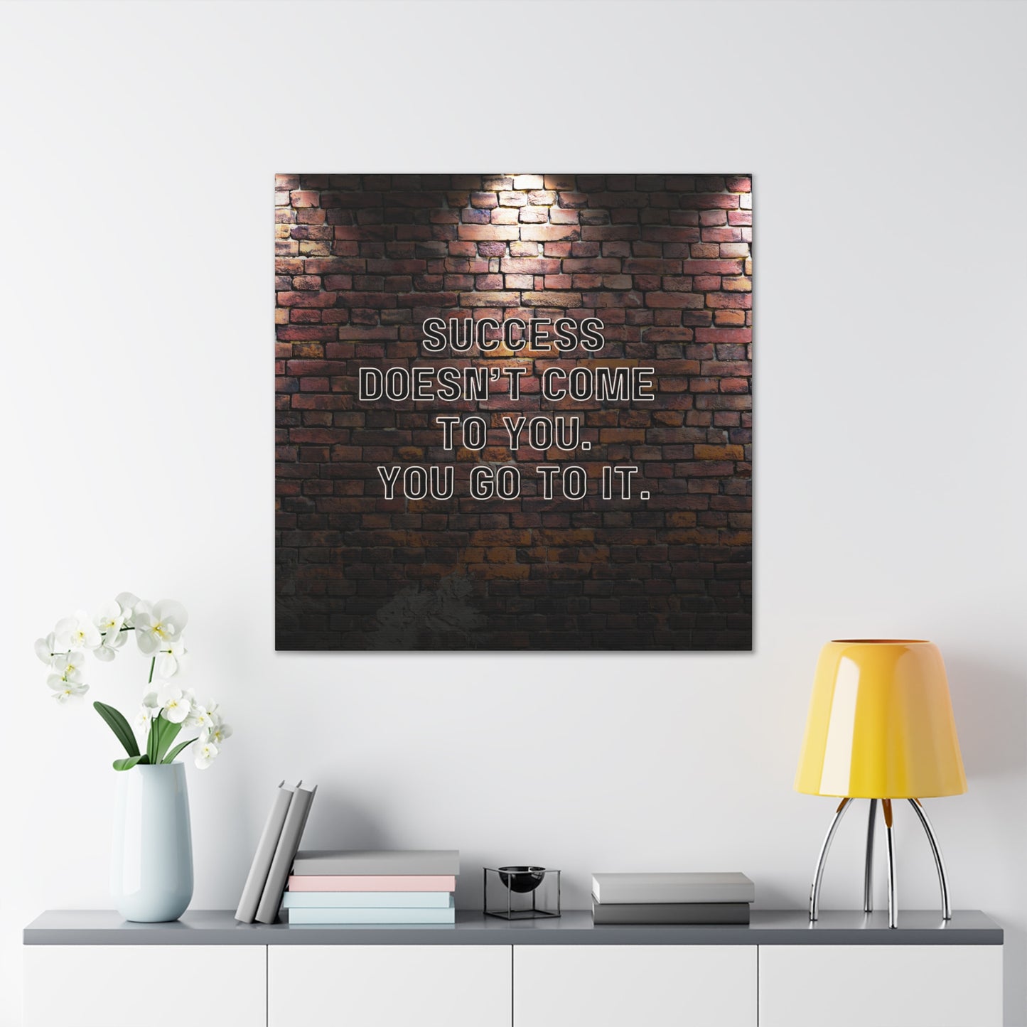 "Success Doesn't Come To You" Wall Art - Weave Got Gifts - Unique Gifts You Won’t Find Anywhere Else!