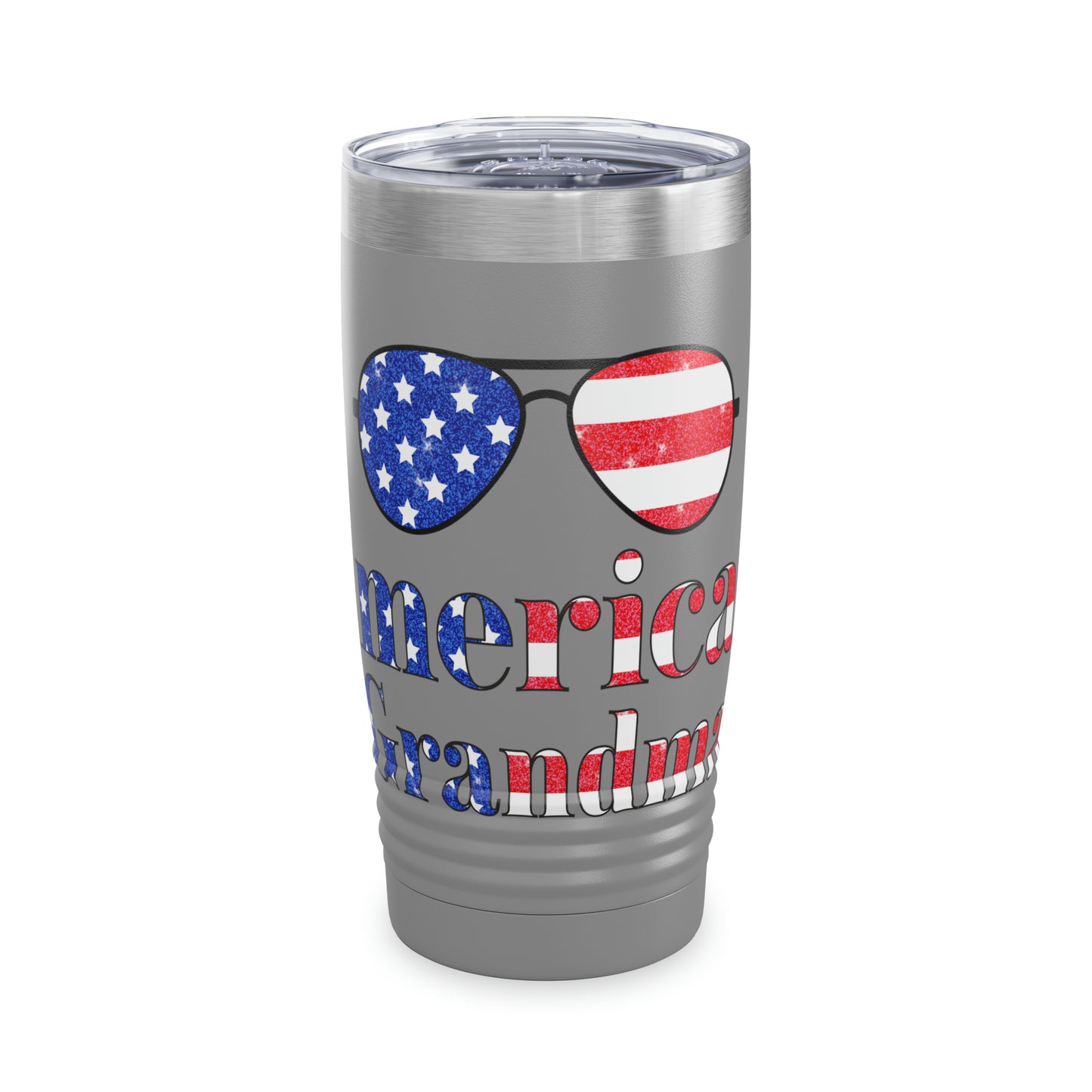 "American Grandma" Ring neck Tumbler - Weave Got Gifts - Unique Gifts You Won’t Find Anywhere Else!