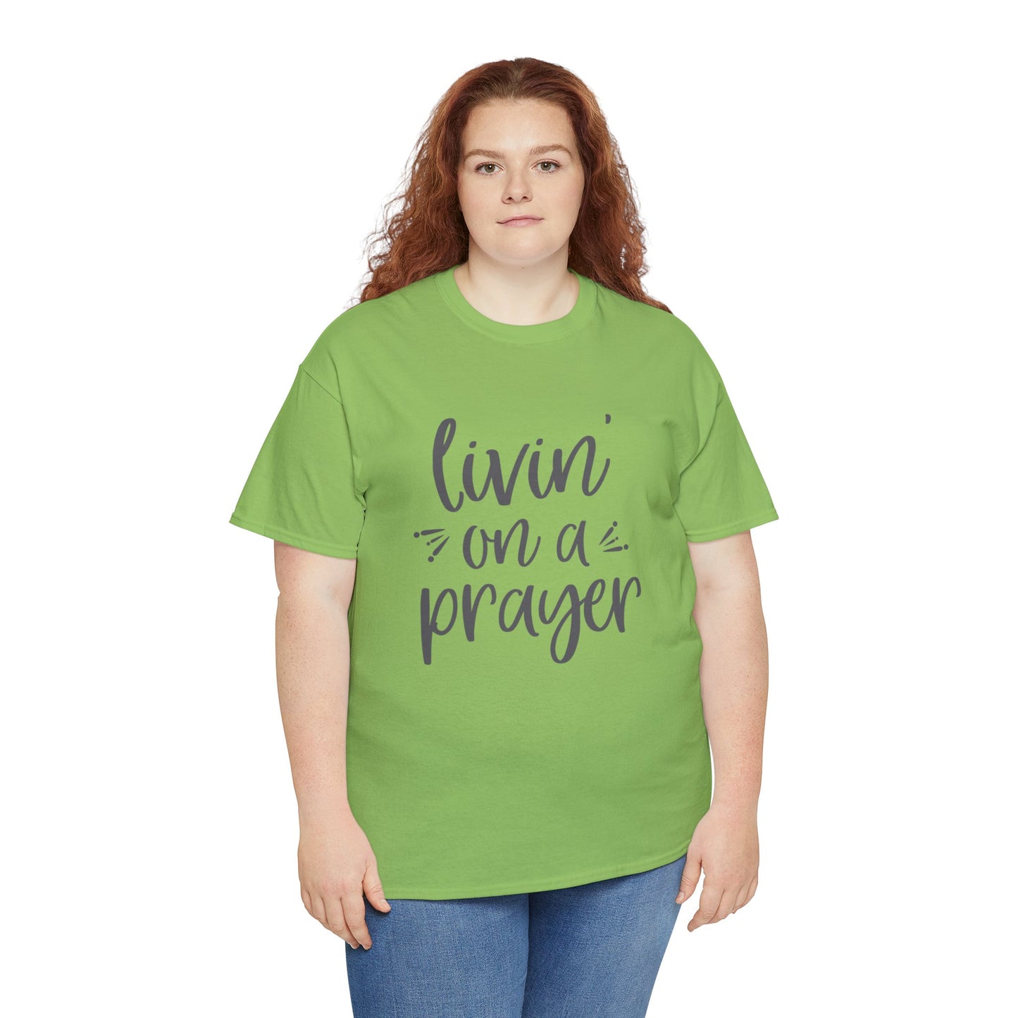 "Livin' On A Prayer" T-Shirt - Weave Got Gifts - Unique Gifts You Won’t Find Anywhere Else!