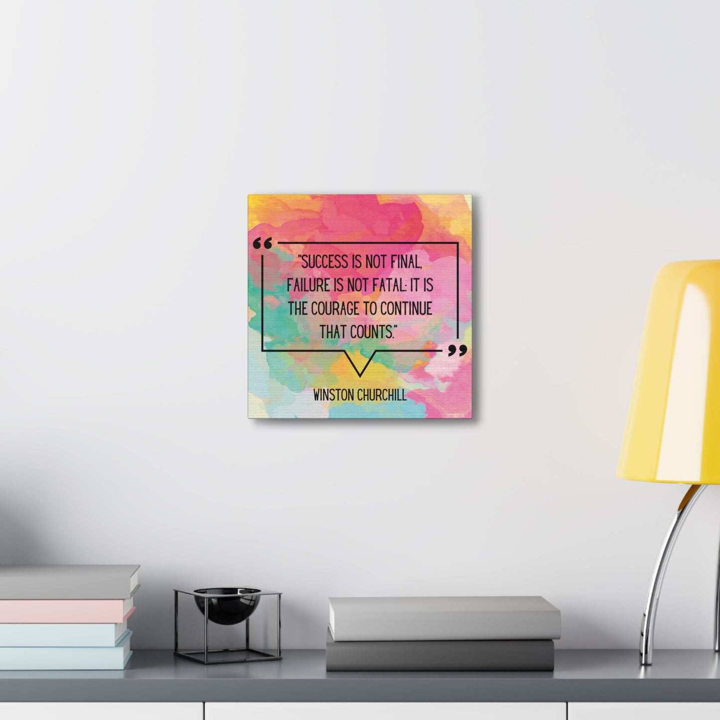 "Failure Is Not Fatal" Wall Art - Weave Got Gifts - Unique Gifts You Won’t Find Anywhere Else!
