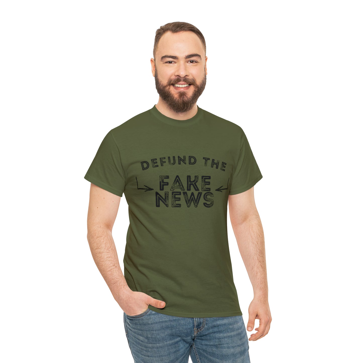 "Defund The Fake News" T-Shirt - Weave Got Gifts - Unique Gifts You Won’t Find Anywhere Else!