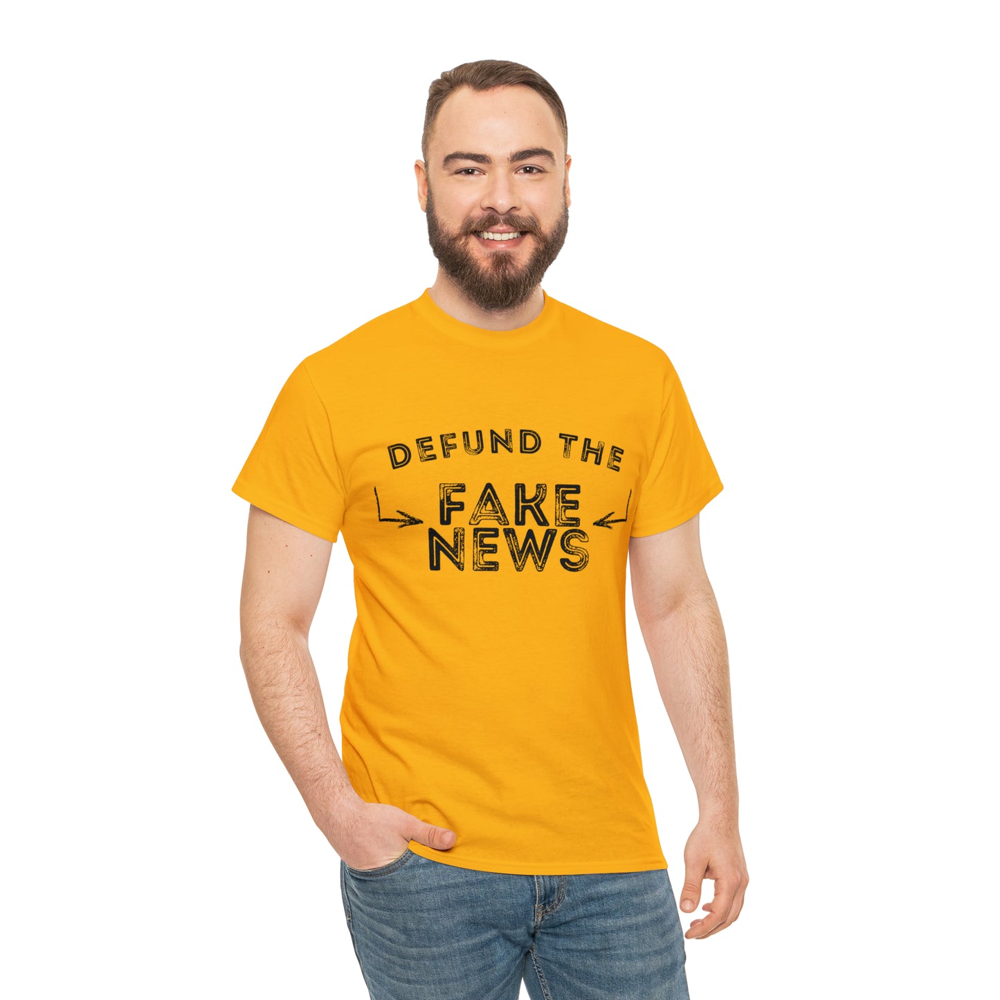 "Defund The Fake News" T-Shirt - Weave Got Gifts - Unique Gifts You Won’t Find Anywhere Else!