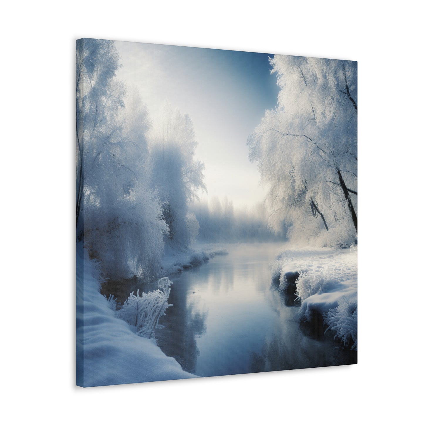 "Winter Wonderland By The Creek" Wall Art - Weave Got Gifts - Unique Gifts You Won’t Find Anywhere Else!
