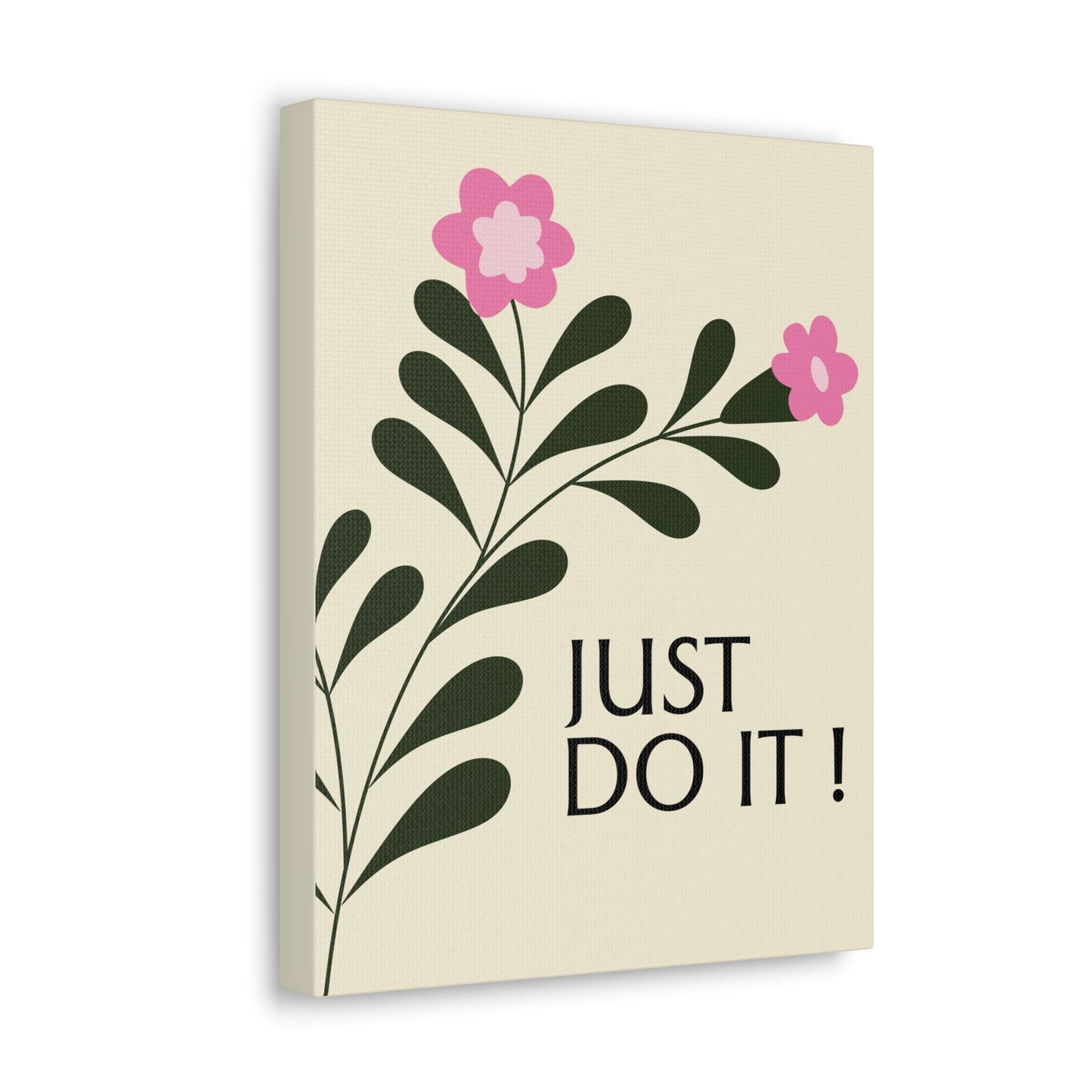 "Just Do It" Floral Wall Art - Weave Got Gifts - Unique Gifts You Won’t Find Anywhere Else!