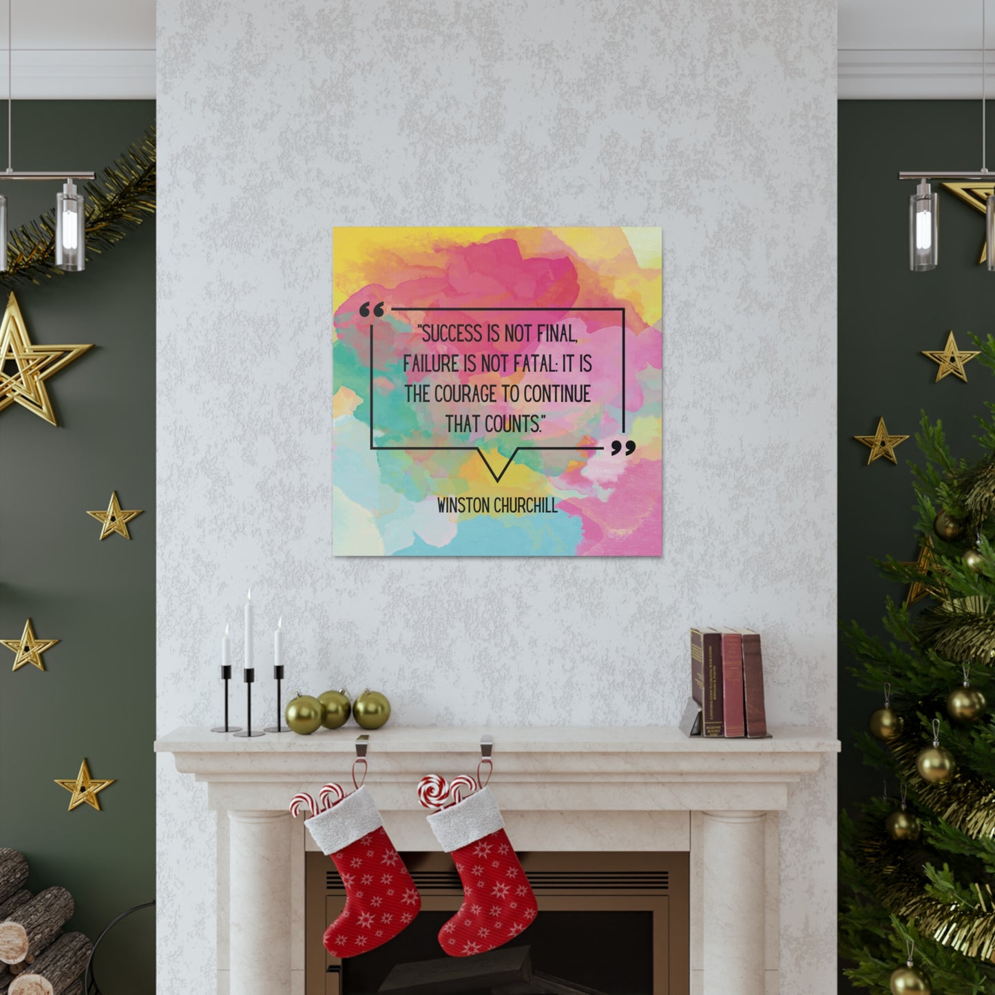 "Failure Is Not Fatal" Wall Art - Weave Got Gifts - Unique Gifts You Won’t Find Anywhere Else!