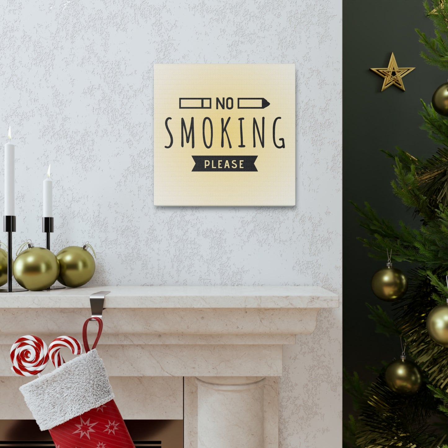"No Smoking Please" Wall Art - Weave Got Gifts - Unique Gifts You Won’t Find Anywhere Else!