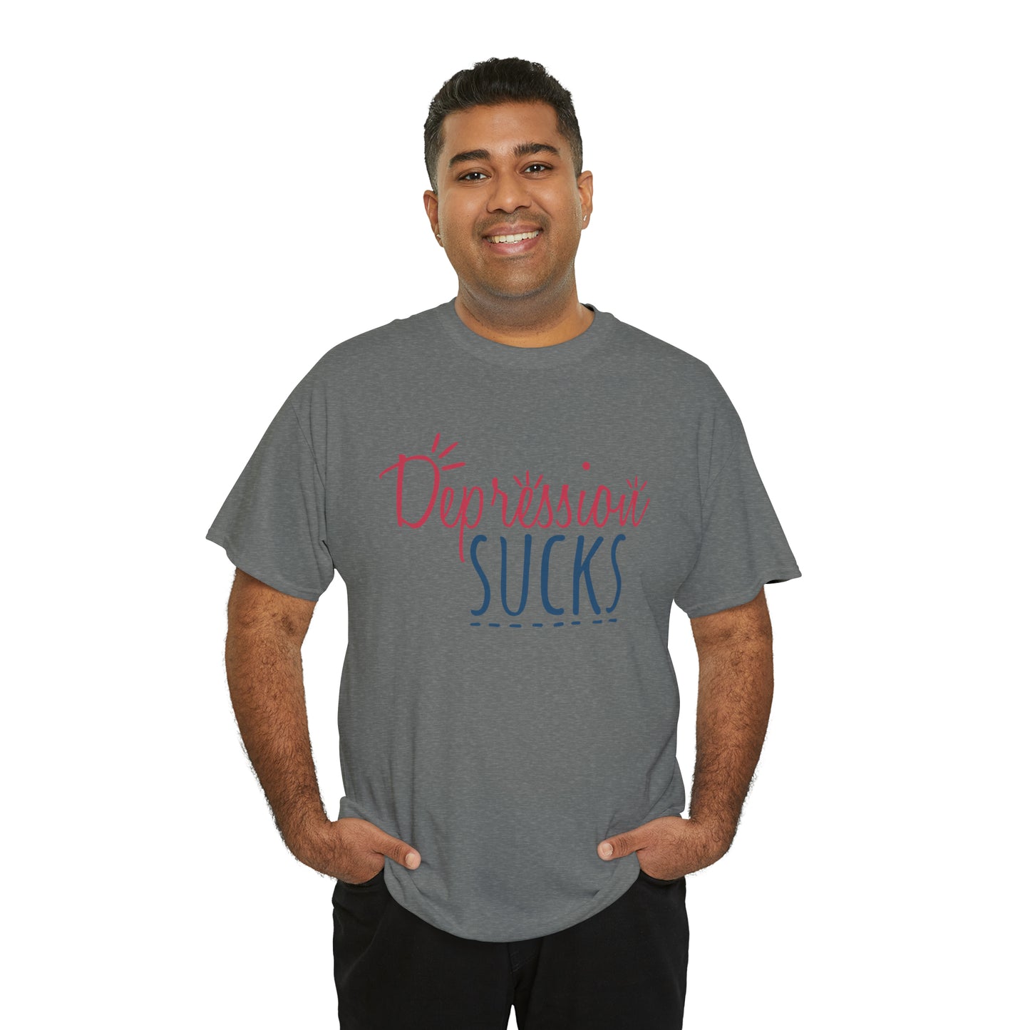 "Depression Sucks" T-Shirt - Weave Got Gifts - Unique Gifts You Won’t Find Anywhere Else!