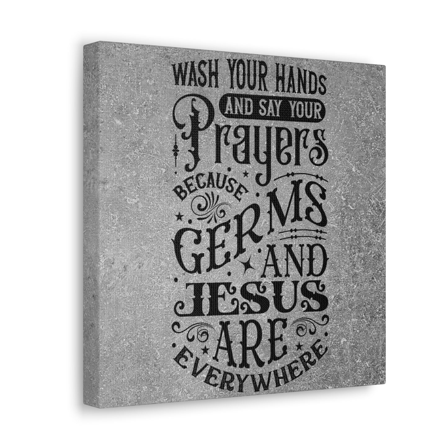 "Wash Your Hands & Say Your Prayers" Wall Art - Weave Got Gifts - Unique Gifts You Won’t Find Anywhere Else!