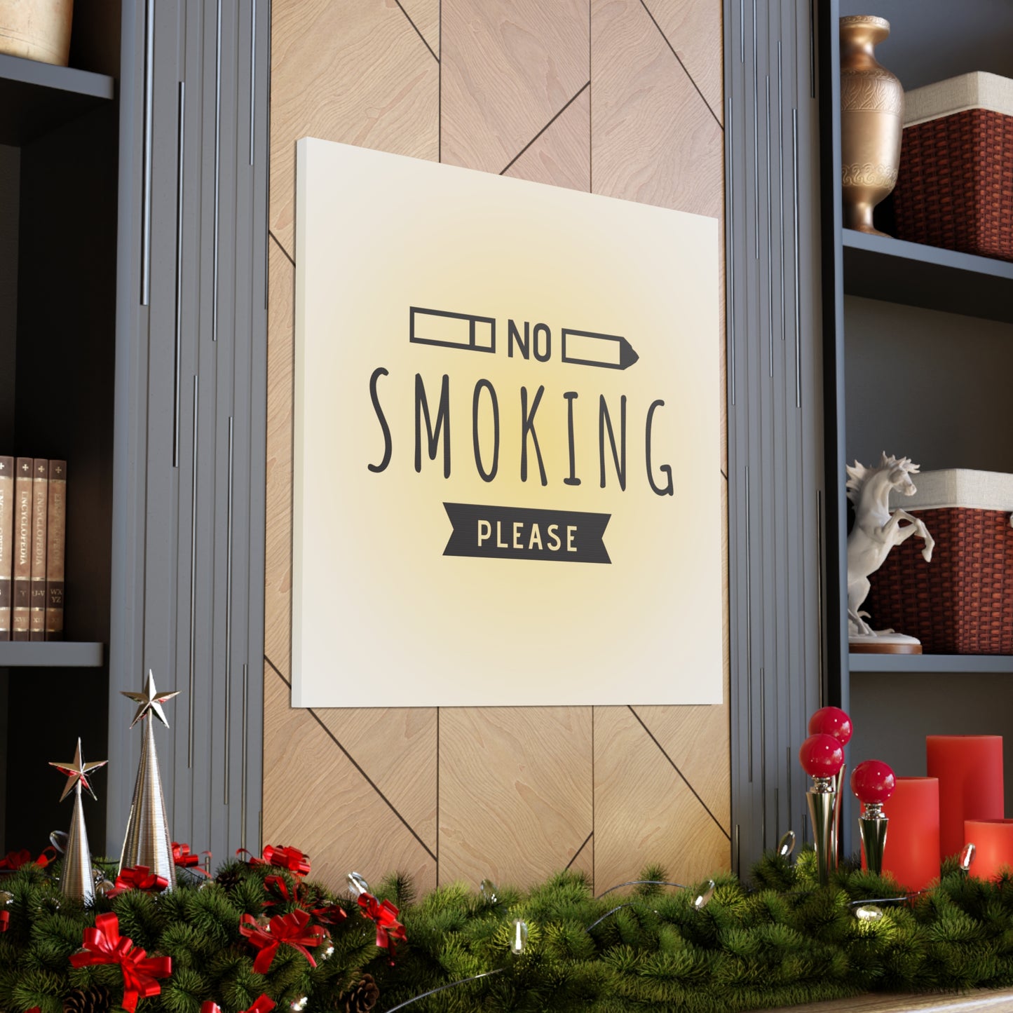 "No Smoking Please" Wall Art - Weave Got Gifts - Unique Gifts You Won’t Find Anywhere Else!